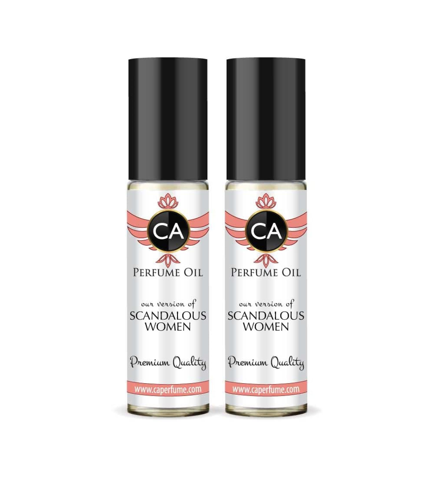 CA Perfume Impression of Jean P. Guiltier Scandalous For Women Replica Fragrance Body Oil Dupes Alcohol-Free Essential Aromatherapy Sample Travel Size Concentrated Long Lasting Roll-On 0.3 Fl Oz-X2 - Buy Online on GoSupps.com