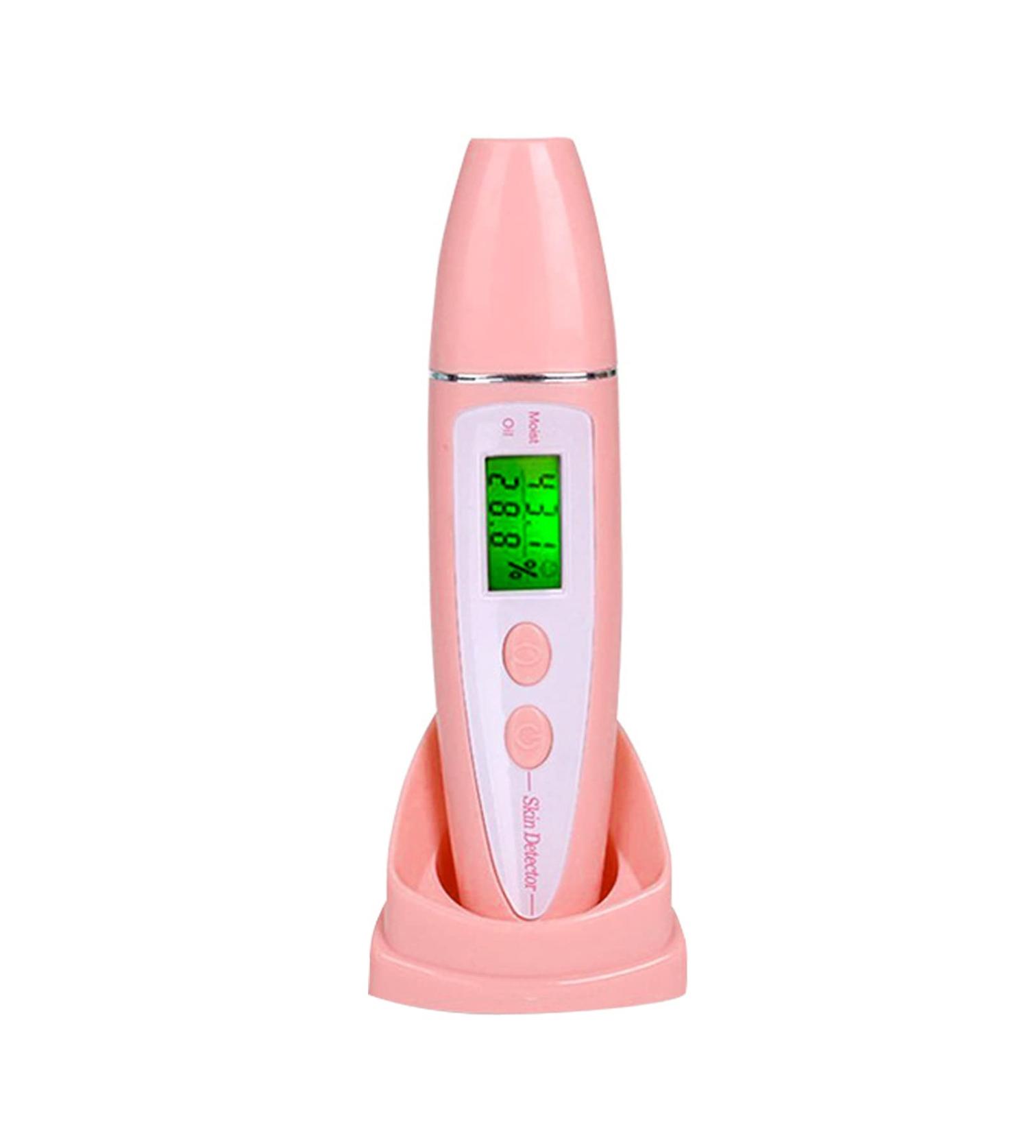 Precise Detector LCD Digital Skin Oil Moisture Tester for Face Skin Care with Bio-Technology Sensor Beauty Monitors Skin Moisture Analyzer - Buy Online on GoSupps.com