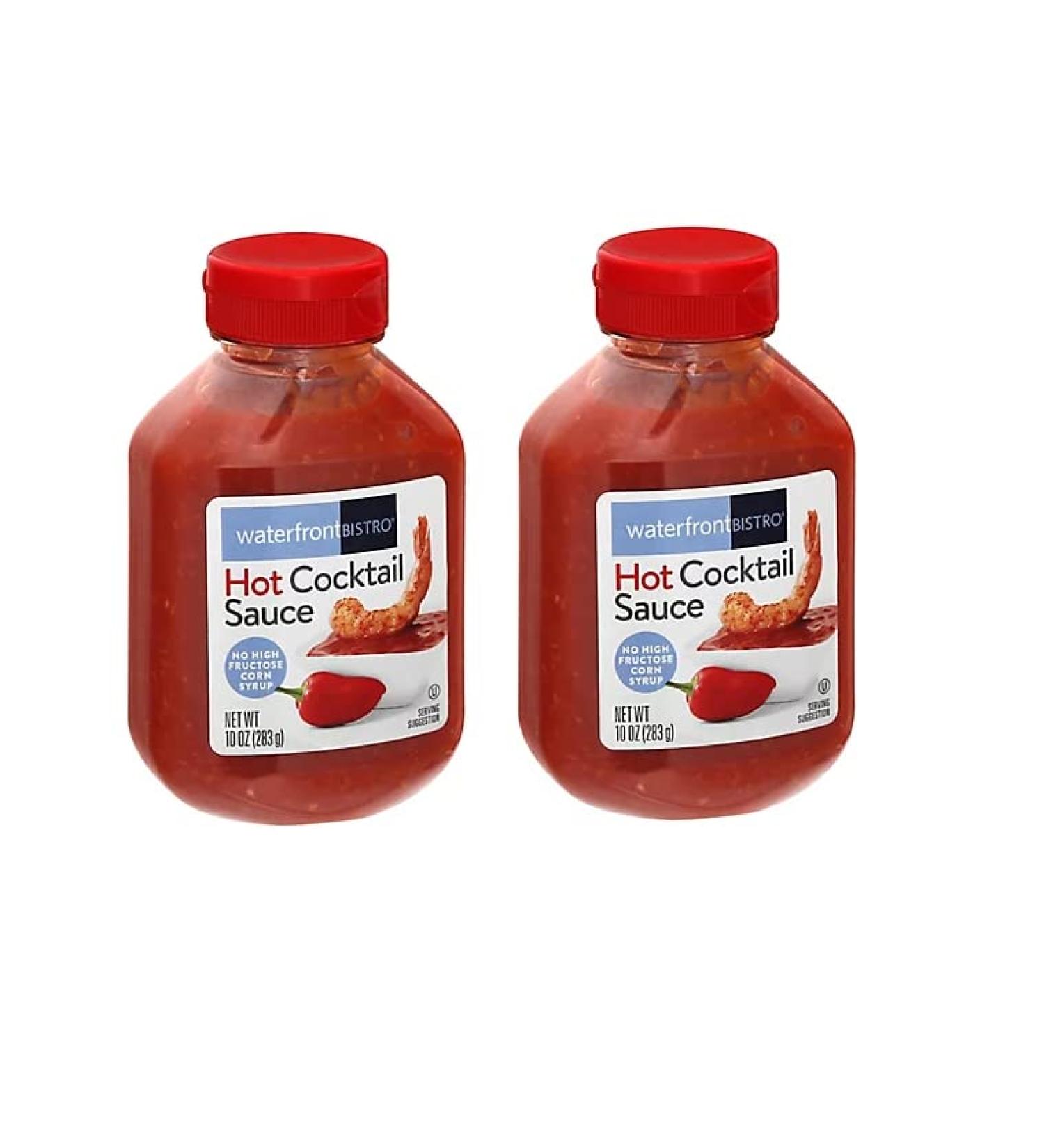 Waterfront Bistro Hot Cocktail Sauce 10oz. (283g) - 2 Bottles - Buy Online on GoSupps.com