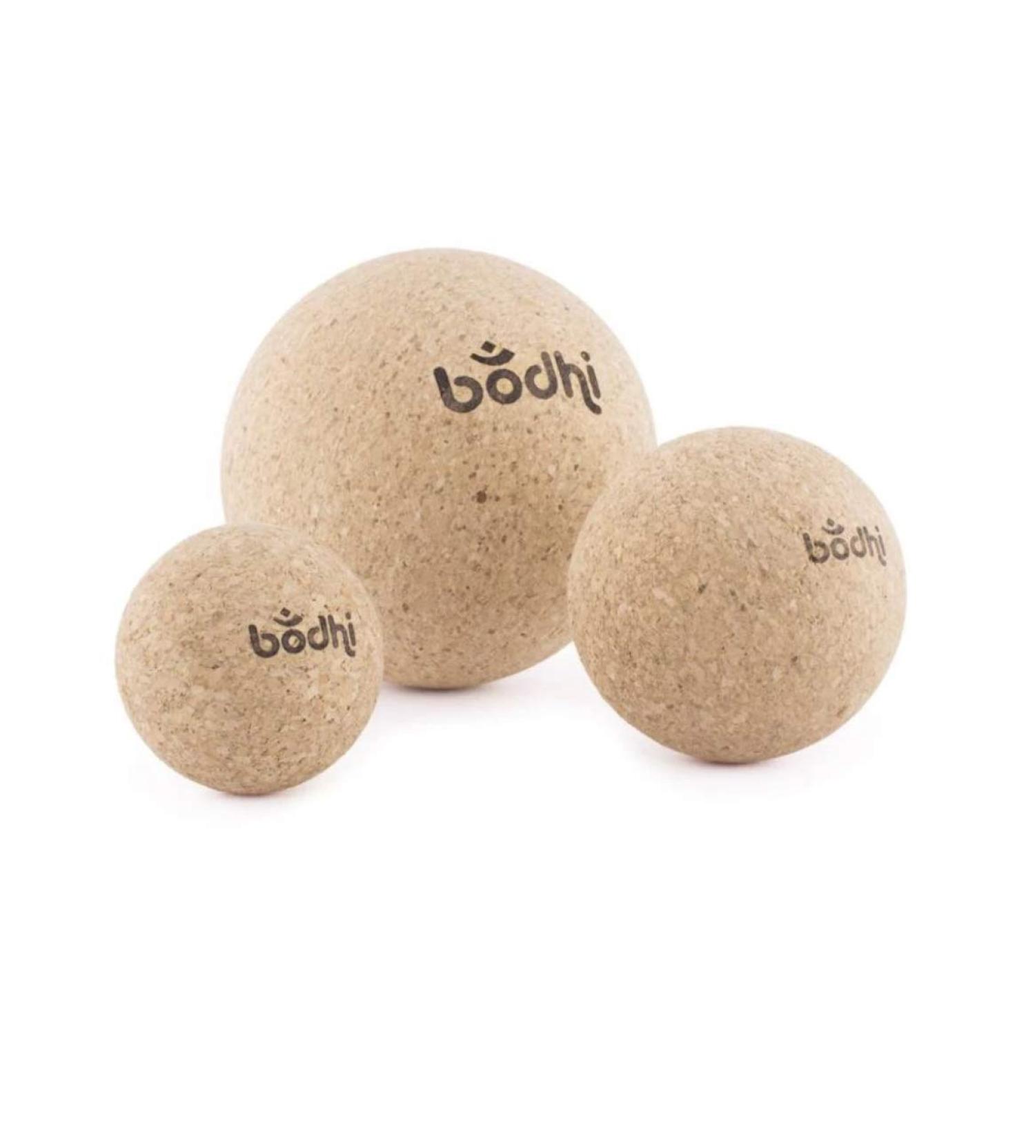 Fascia Massage Ball - Natural Cork 6cm for Trigger Point Therapy | Eco-Friendly Relief - Buy Online on GoSupps.com