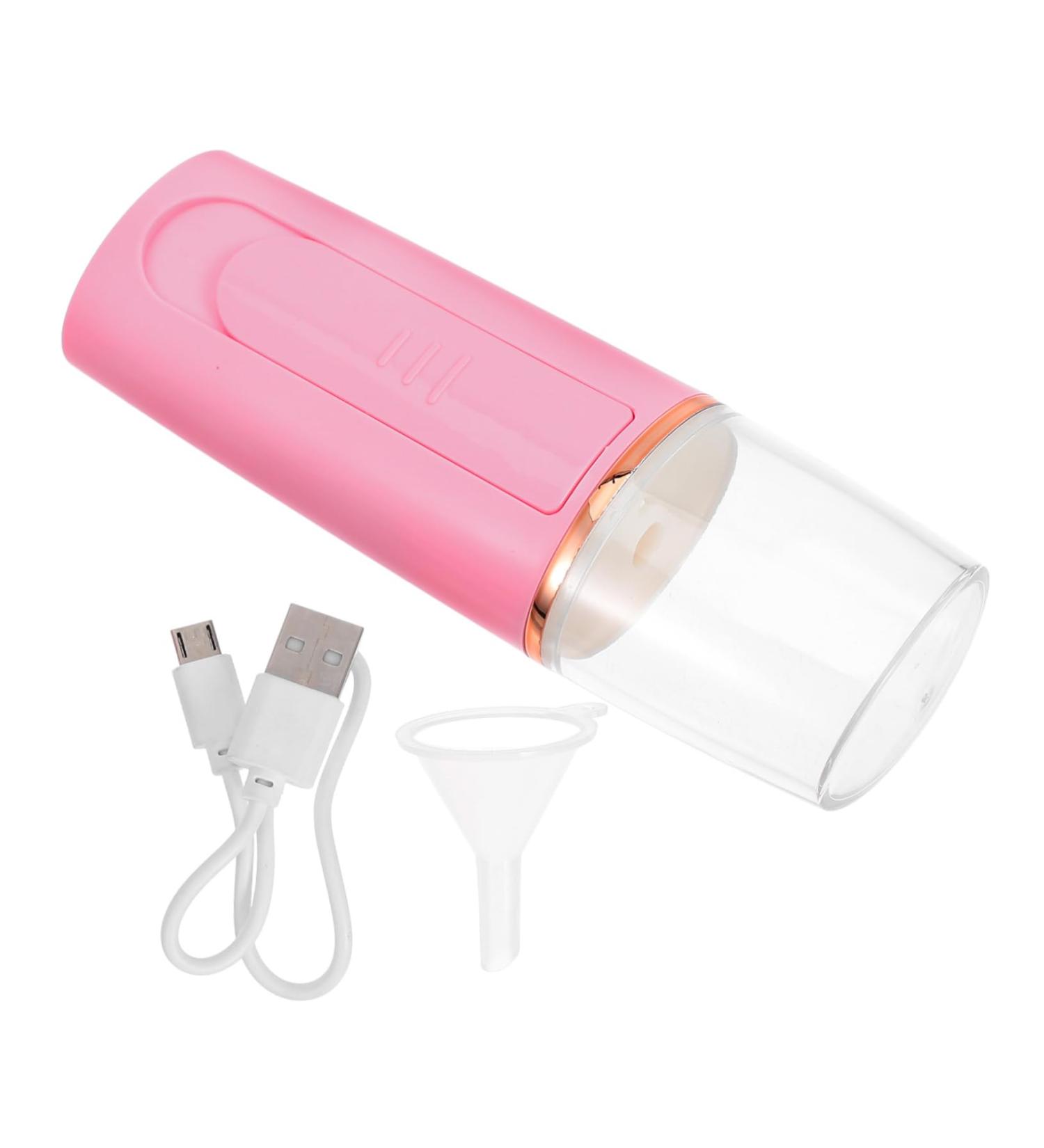 Didiseaon 1pc Facial Care Steamer Face Spa Atomizer Body Humidifier Mini Humidifier Portable Humidifer Pink - Buy Online on GoSupps.com