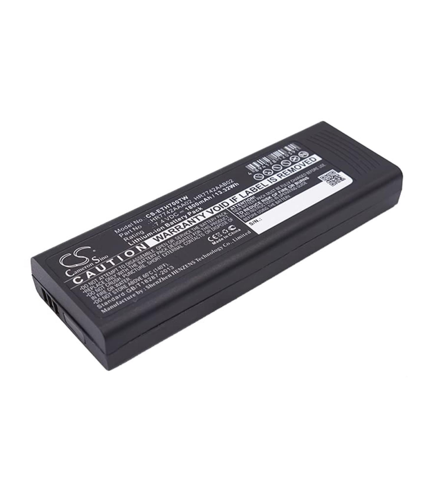 1800mAh Replacement Battery for Cassidian HR7742AAA02 HR7742AAB02 P3G TPH700 - Fast International Shipping - Buy Online on GoSupps.com
