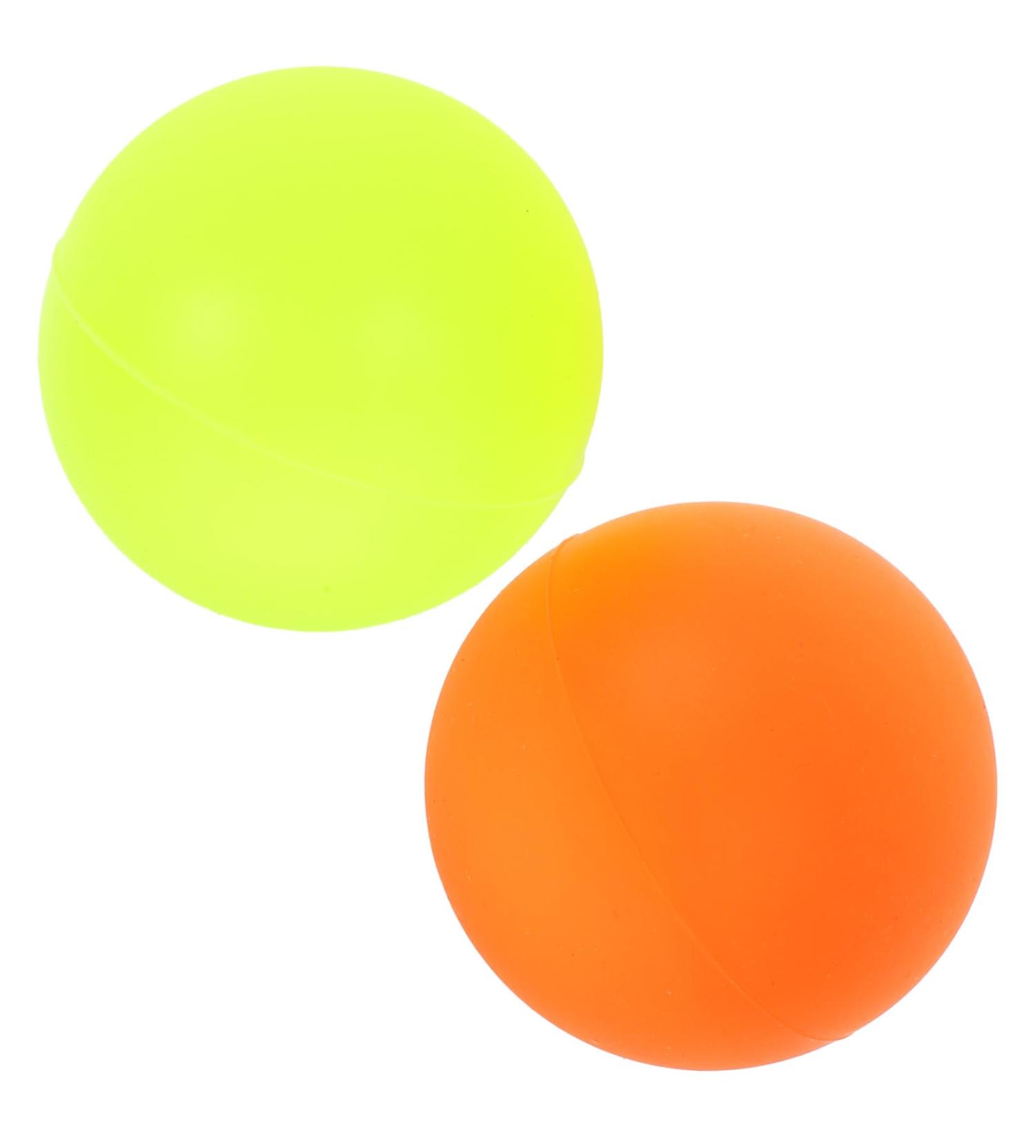 Ultechnovo Foot Massager - 2 Lacrosse Balls Myofascial Release Mobility Massager | Fascia Ball for Deep Tissue Massage - 6.30x6.30cm Red - International Shipping Available - Buy Online on GoSupps.com