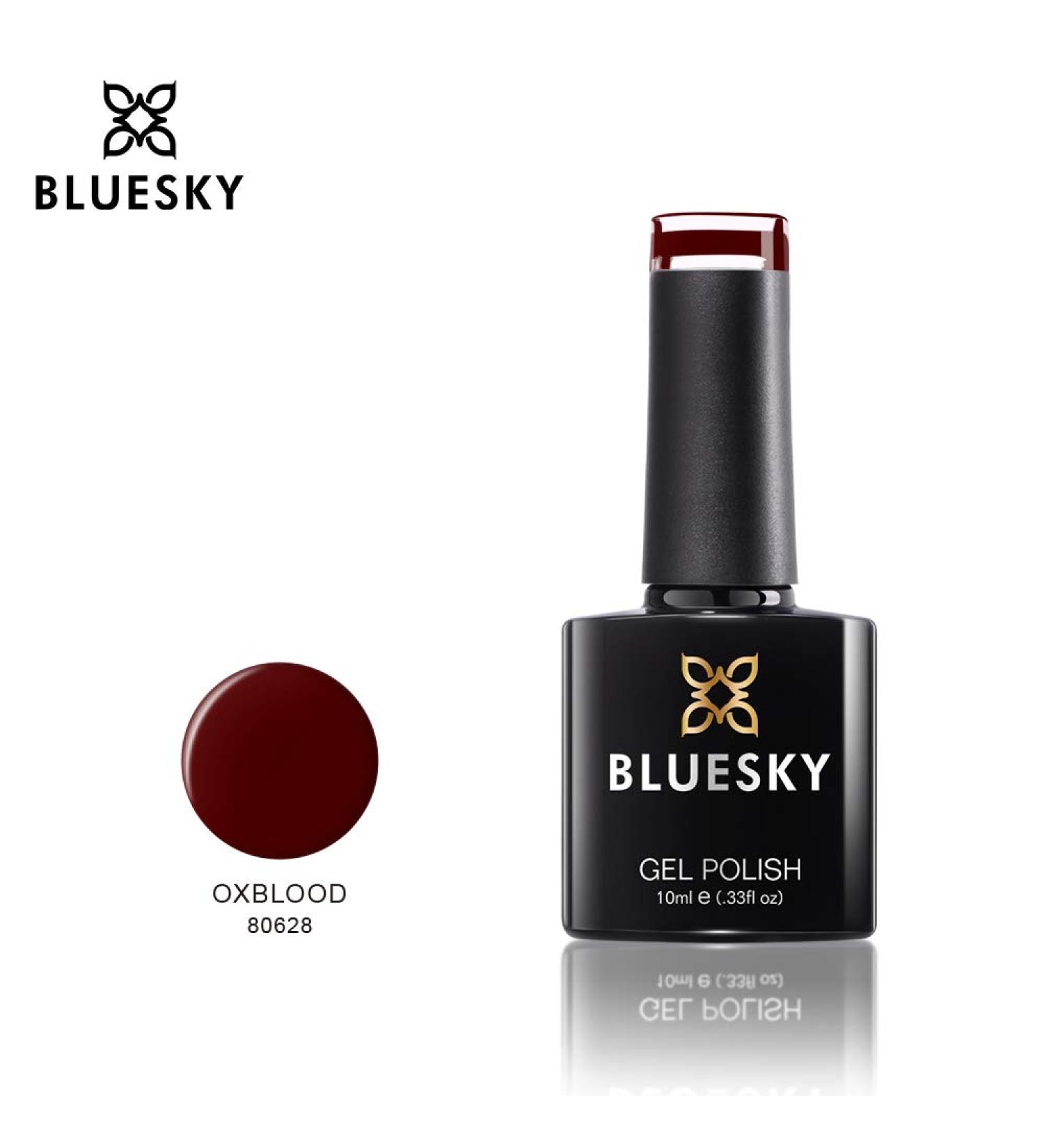 Bluesky Oxblood Craft Culture Burgundy 80628 Nail Gel Polish UV LED Soak Off 10ml