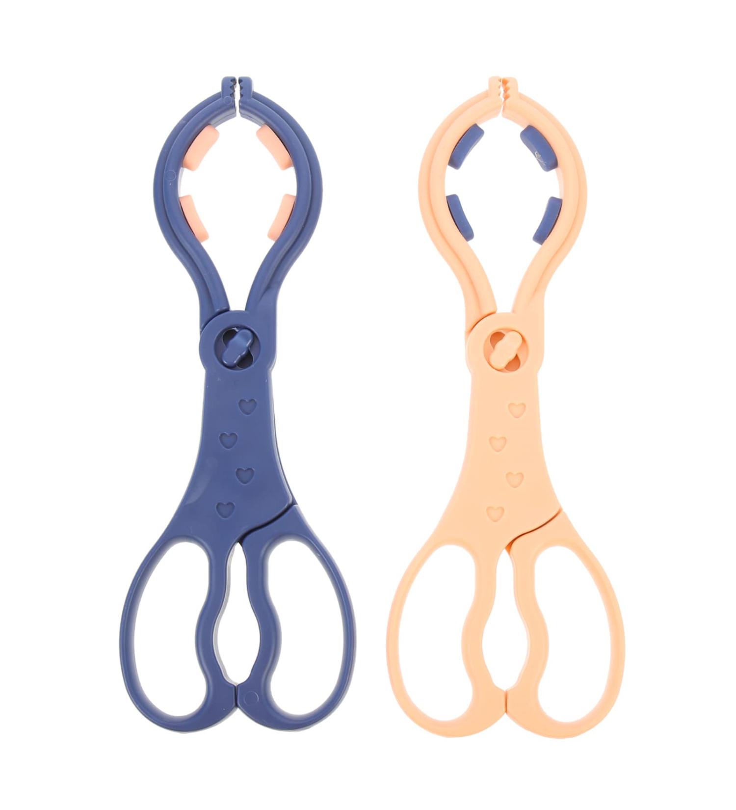 Beavorty 2-in-1 Removable Bottle Clip - Nipple Lane Feeding Bottle Tongue Feeder & Heat Bottle Nipple Clamp - Baby Bottle Pacifier Clip - Multi-Color Baby Care Accessories - Buy Online on GoSupps.com