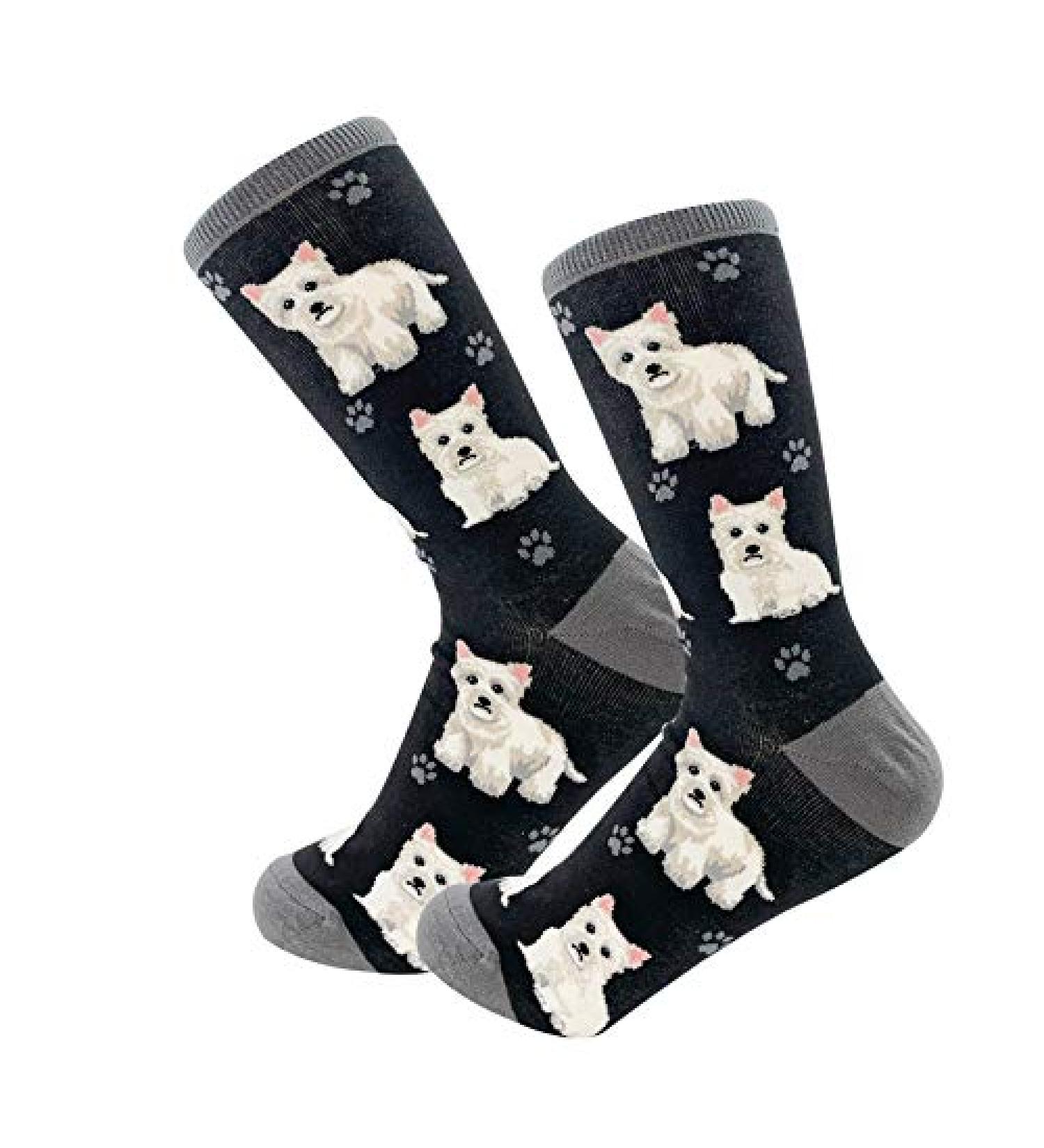 E&S Imports Pet Lover Socks - One Size Fits Most - Cat and Dog Design Gifts for Women and Men - Buy Online on GoSupps.com