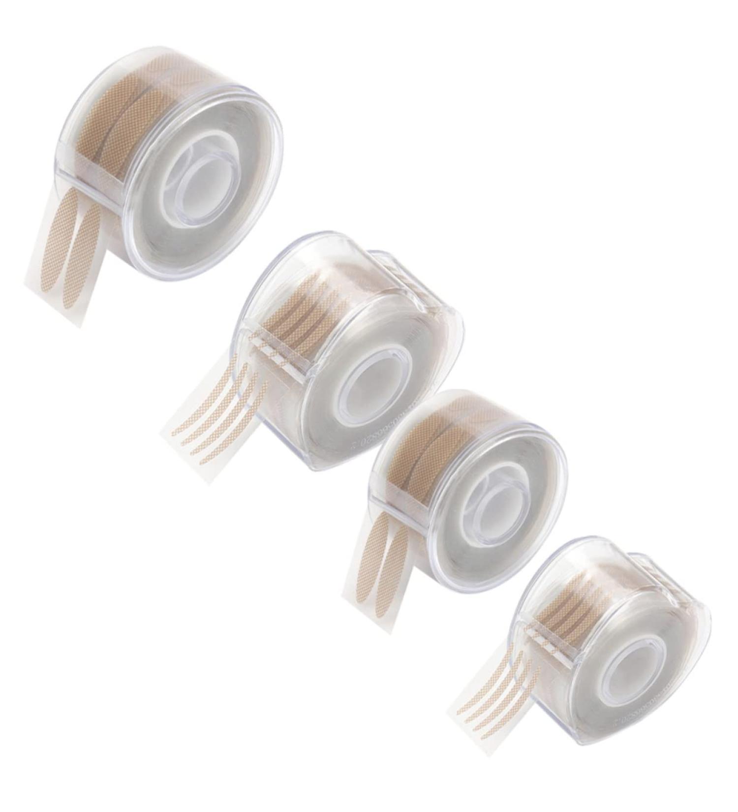 FOMIYES 4 Rolls Roll Double Eyelid Sticker Round Invisible Breathable Adhesive Material As Shown 5.1x5.1cm - Buy Online on GoSupps.com