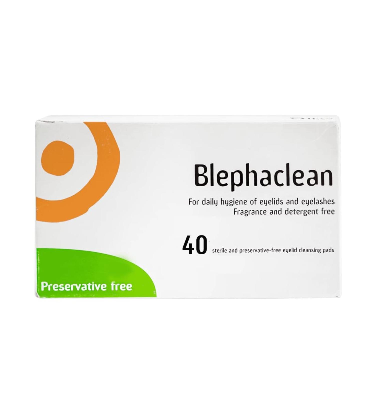 Buy 40 Sterile Eyelid Wipes for Blepharitis - Blephaclean | Fast International Shipping - Buy Online on GoSupps.com