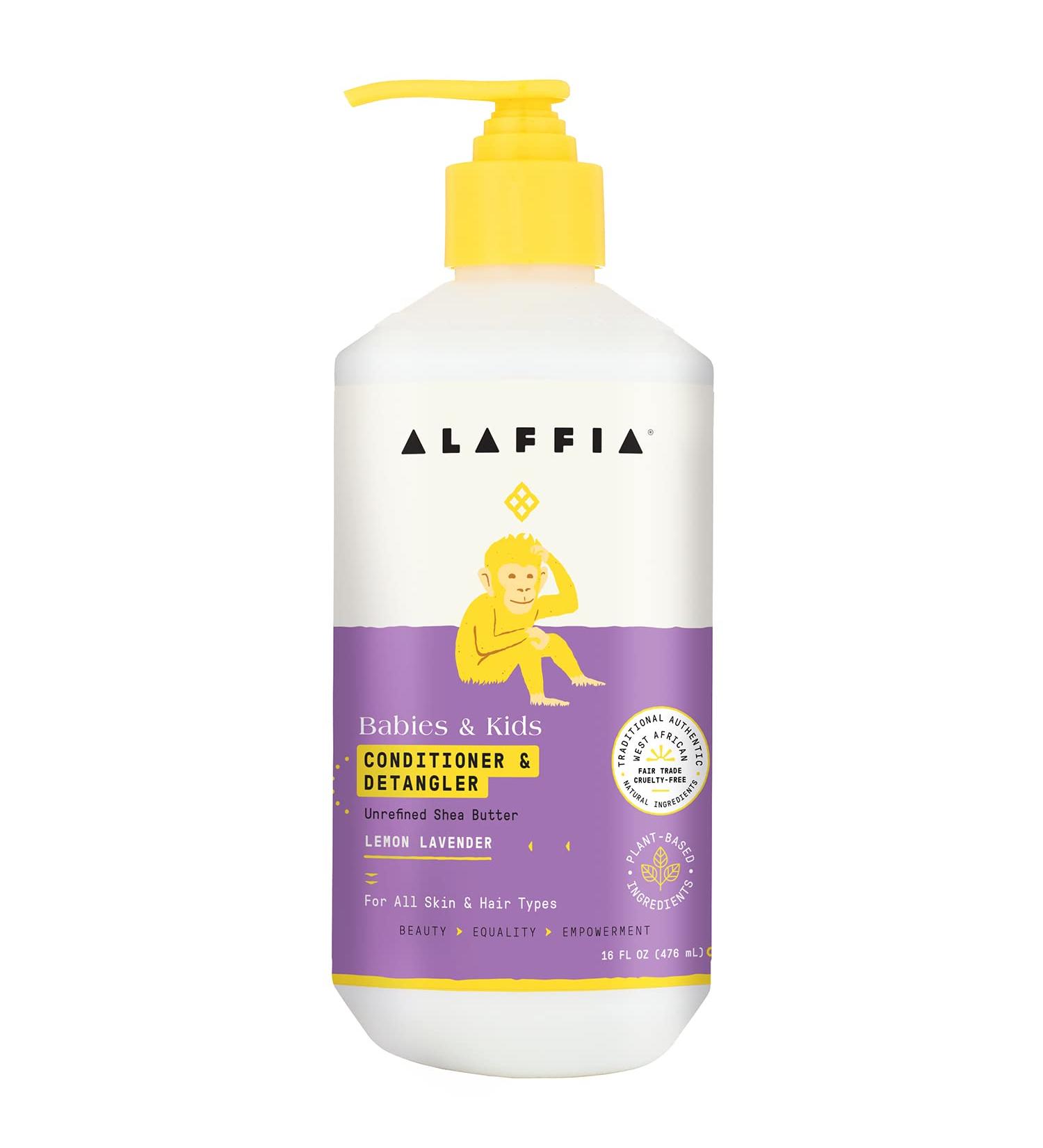 Everyday Shea Conditioner & Detangler for Babies - Lemon Lavender 16 fl oz | Alaffia - Buy Online on GoSupps.com