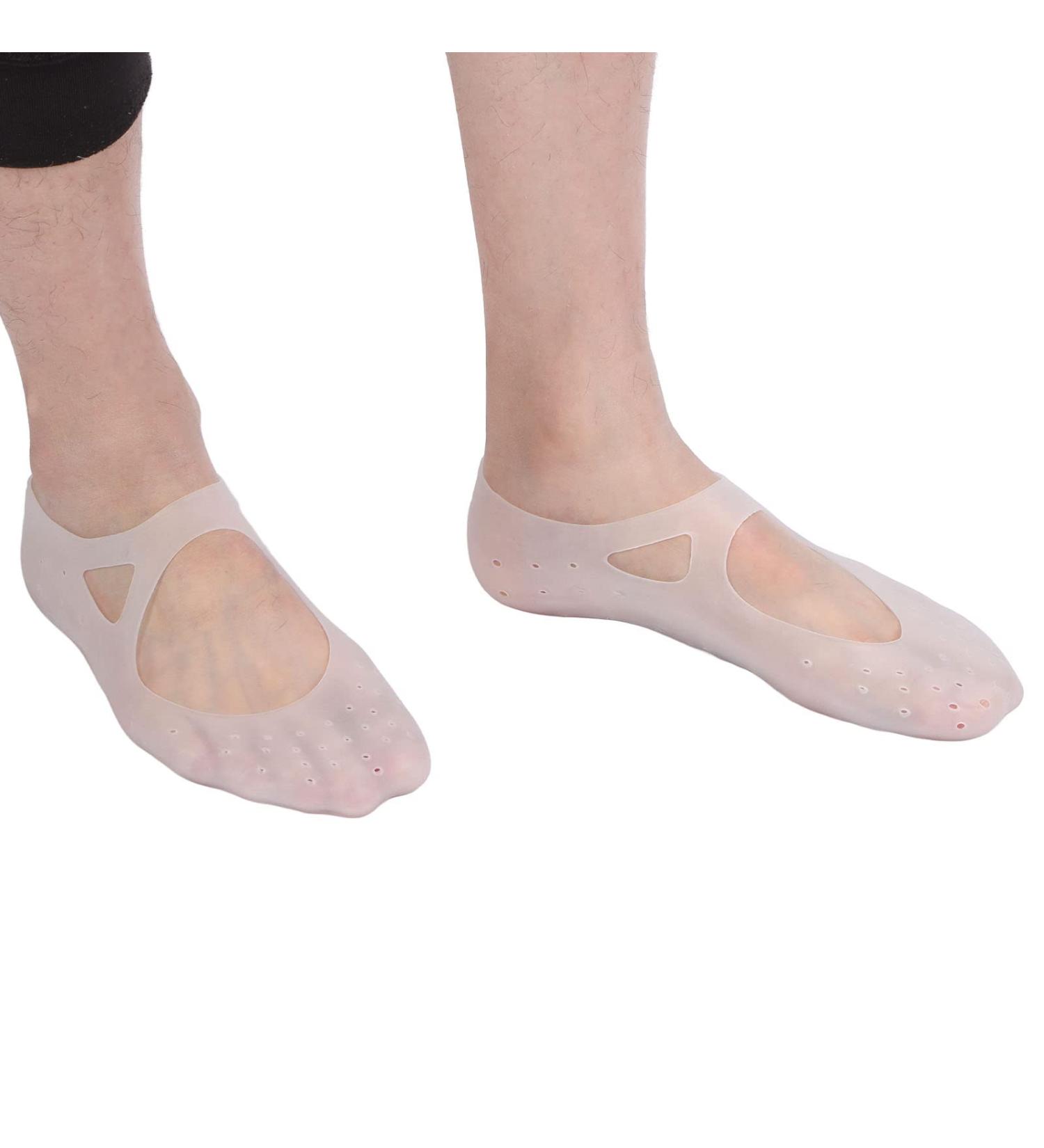 Moisture Socks for Ultimate Foot Care - 2 Pack Gel Socks Repair Rough Skin & Prevent Cracks - Buy Online on GoSupps.com