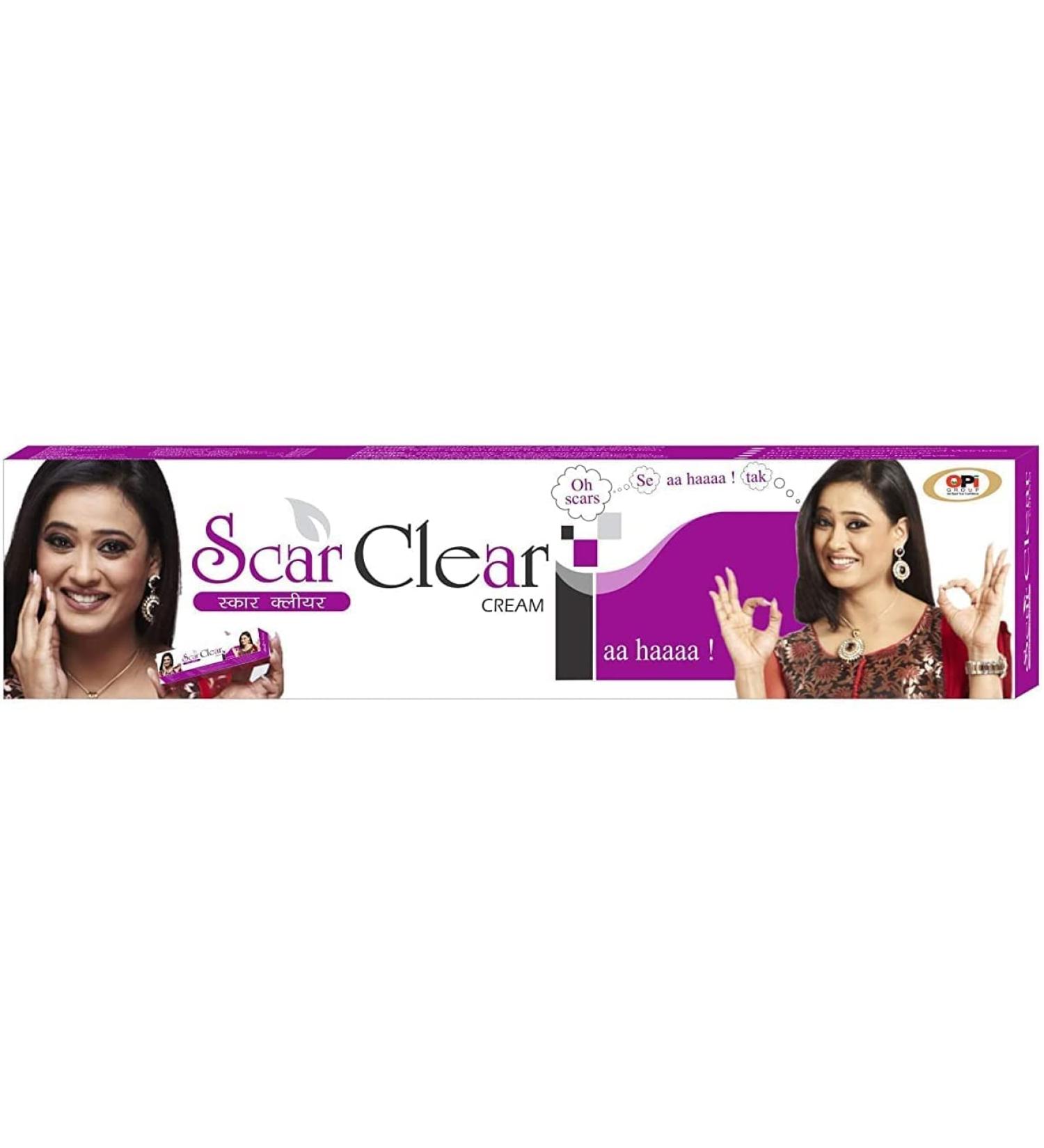 PUB Scar Clear Cream Herbal Ayurvedic Formula for Dark Spots Scars Pack of 3 75gm - Buy Online on GoSupps.com
