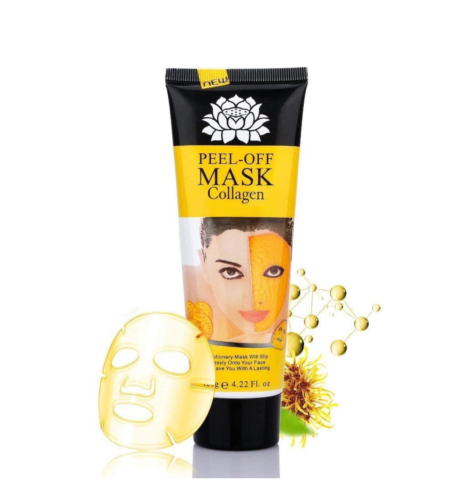 AICHUN BEAUTY 24k Gold Collagen Peel-Off Facial Mask | Anti-Wrinkle & Firming Skin Care | 2 Bottles - 4.22 Fl. oz Each | International Shipping Available - Buy Online on GoSupps.com