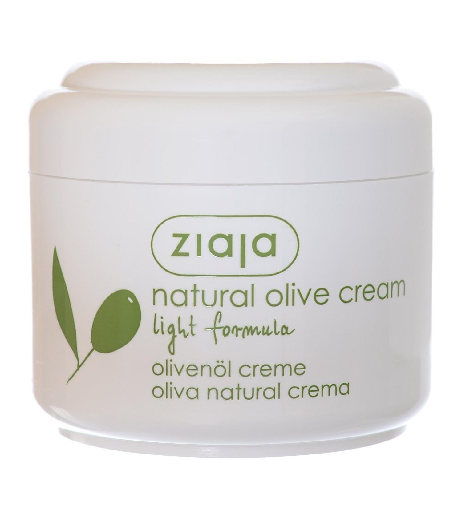 ZIAJA NATURAL OLIVE OIL FACE CREAM LIGHT FORMULA FOR DRY SKIN 200ml 00223
