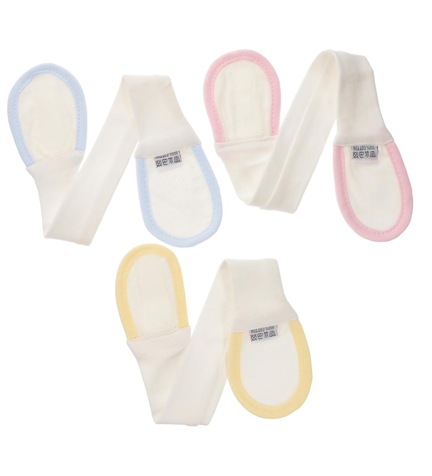SOIMISS 3pcs Diaper Belt | Baby Cloth Diaper Fastener Set | Infant Belly Wrap Strap | Nappy Diaper Clamps | Abdominal Binder for Newborns | Cotton Soft Material - Buy Online on GoSupps.com