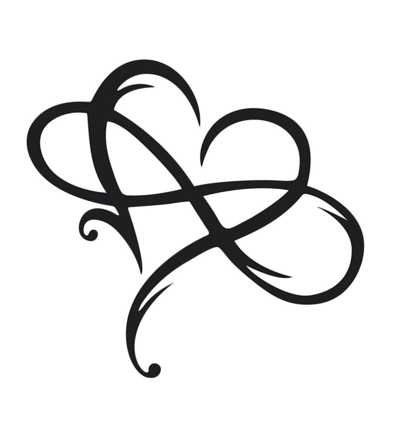 Cabilock 1pc Iron Pendant Home Decor Love Sign Plaque Iron Love Sign Heart Wall Hanging Ornament Household 45x39cm Black - Buy Online on GoSupps.com