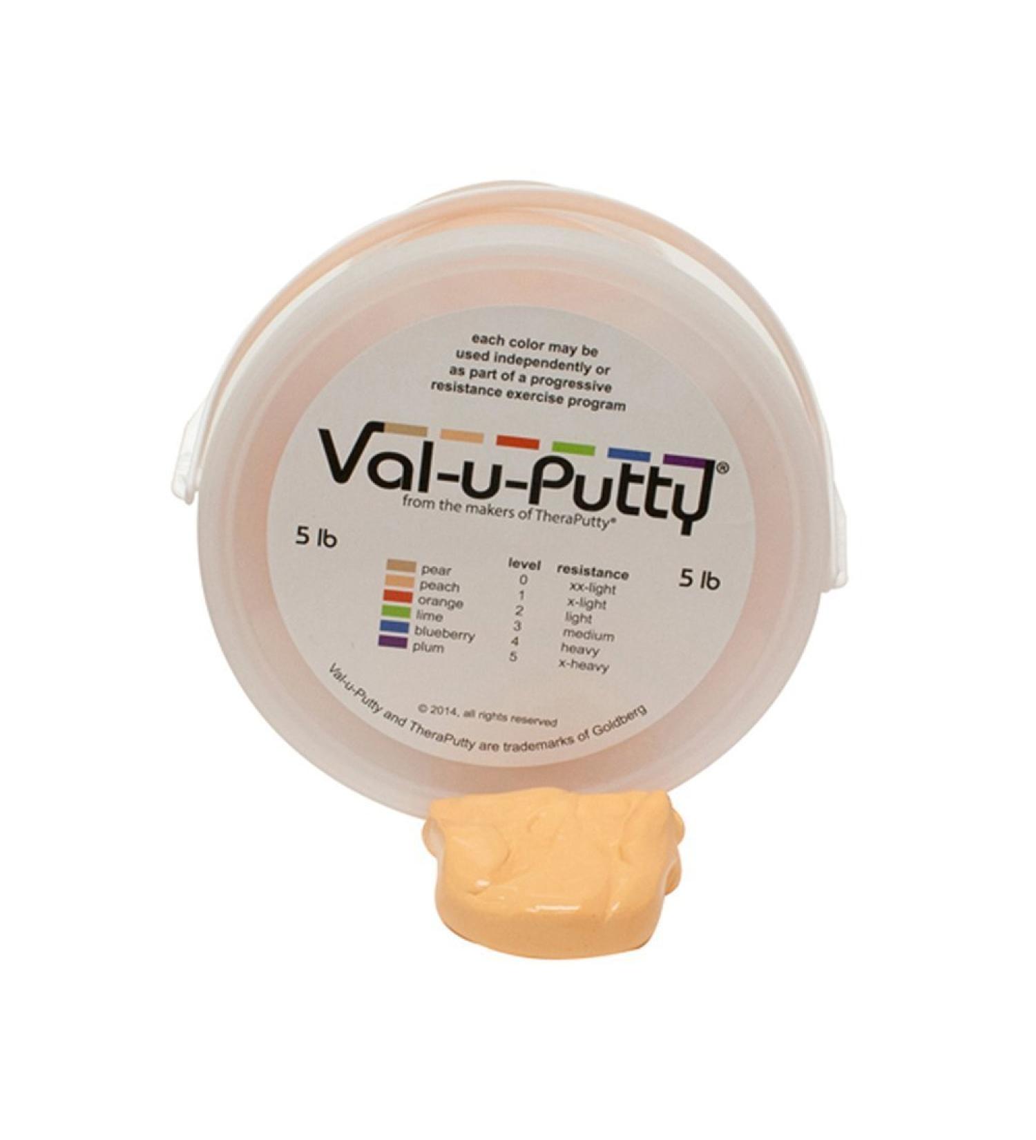FAB10-3951 Exercise Putty X-Light Peach 5 lb.