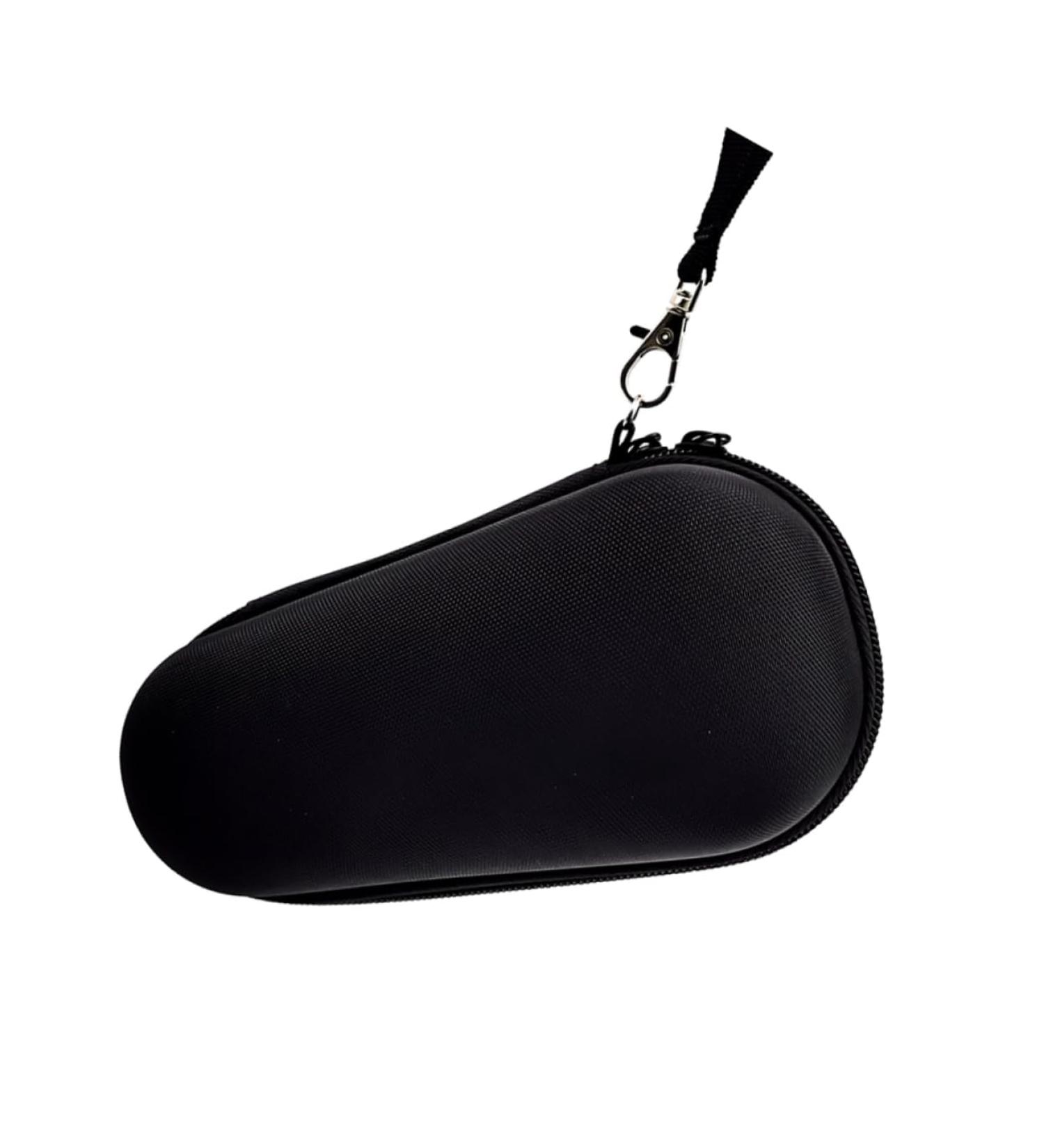 Beavorty Razor Storage Bag - Travel Hard Box for Electric Trimmers & Hairdressing Scissors | Universal Fit Black 17.5x7x7cm - Buy Online on GoSupps.com