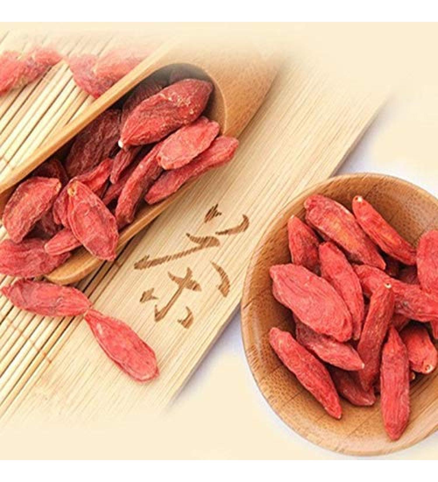 Th Goji Berry Naturel 100g (0.22LB) Goberry Goji Berberry Tisane Th Parfum Th aux Fleurs Th Botanique Th aux Herbes Th Vert Th cru Nourriture verte Th aux Fleurs Th Chinois - Buy Online on GoSupps.com