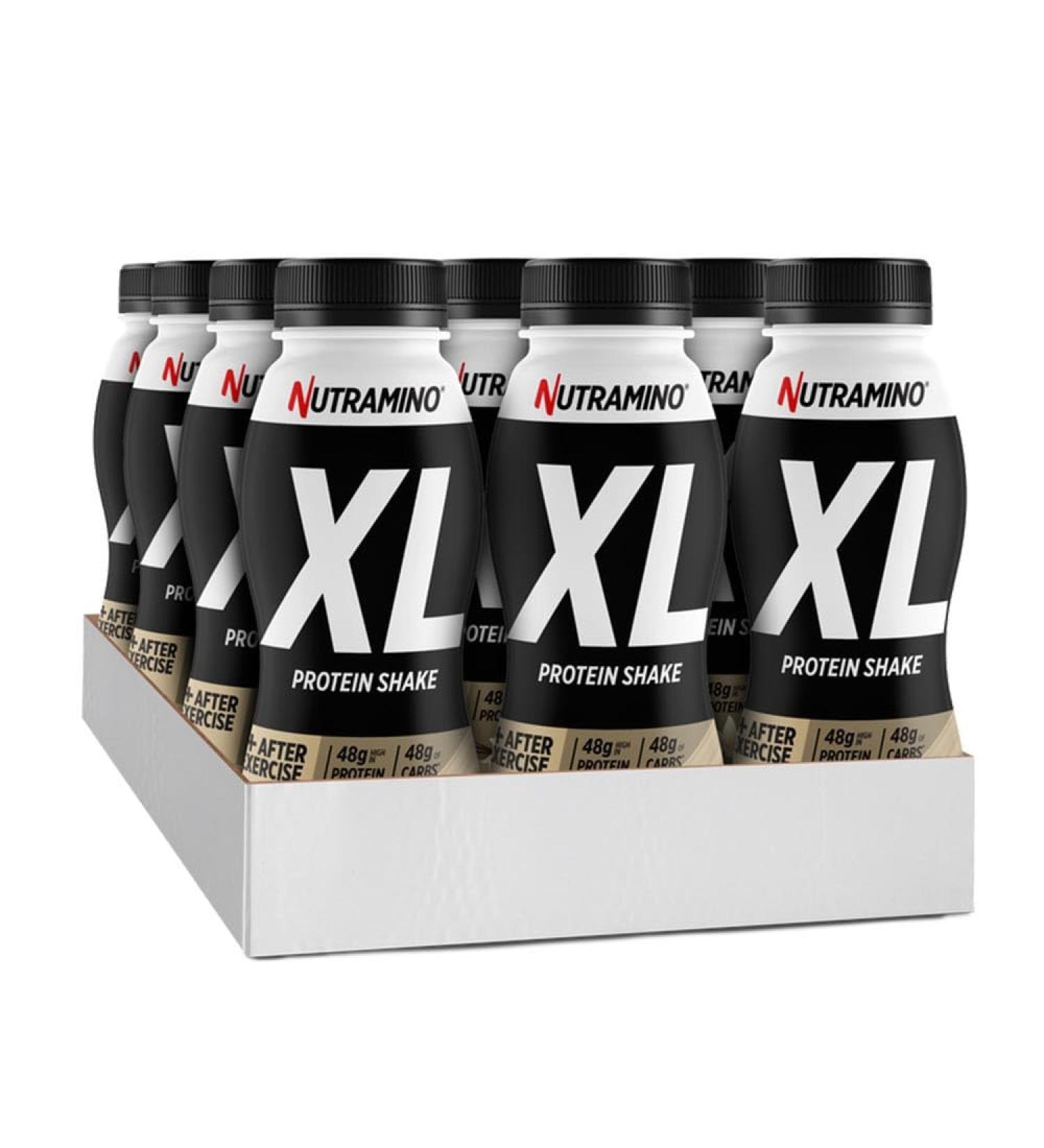  Nutramino Nutramino - Pack Xl Shake (12x475ml) - Protein Shakes - Smooth protein shakes - Vanilla - Buy Online on GoSupps.com