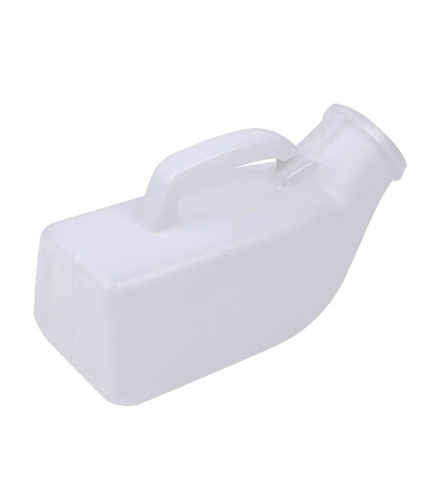 Male Urinal Bottle Male Urinal Long Neck Incontinence Pee Clear Plastic 1000ML Urine Collection Device  - Buy Online on GoSupps.com