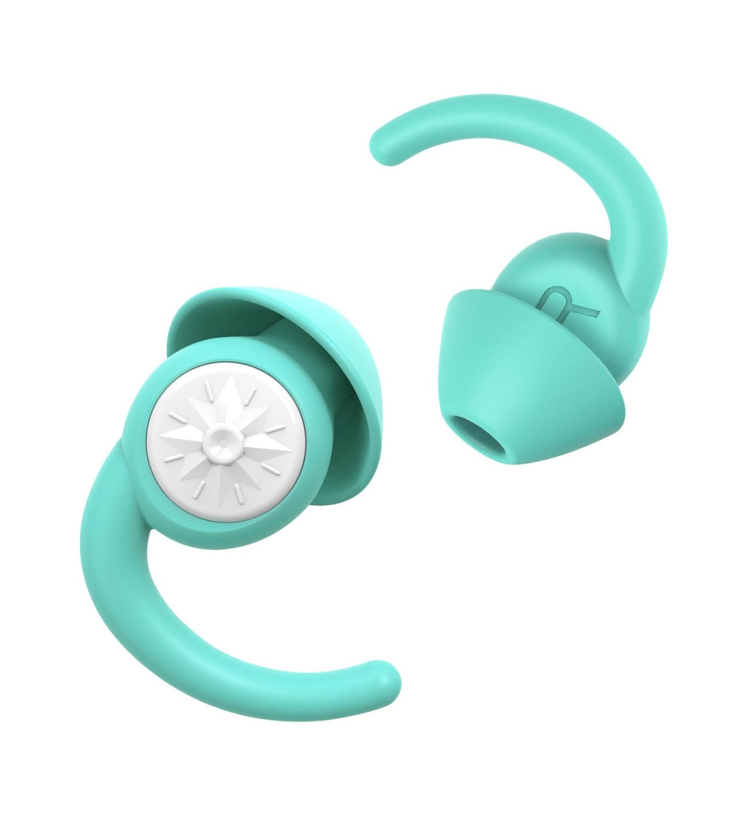 Buy Washable Noise Cancelling Ear Plugs for Sleeping & Travel | Ear Protection for Concerts & Work - Green - Buy Online on GoSupps.com