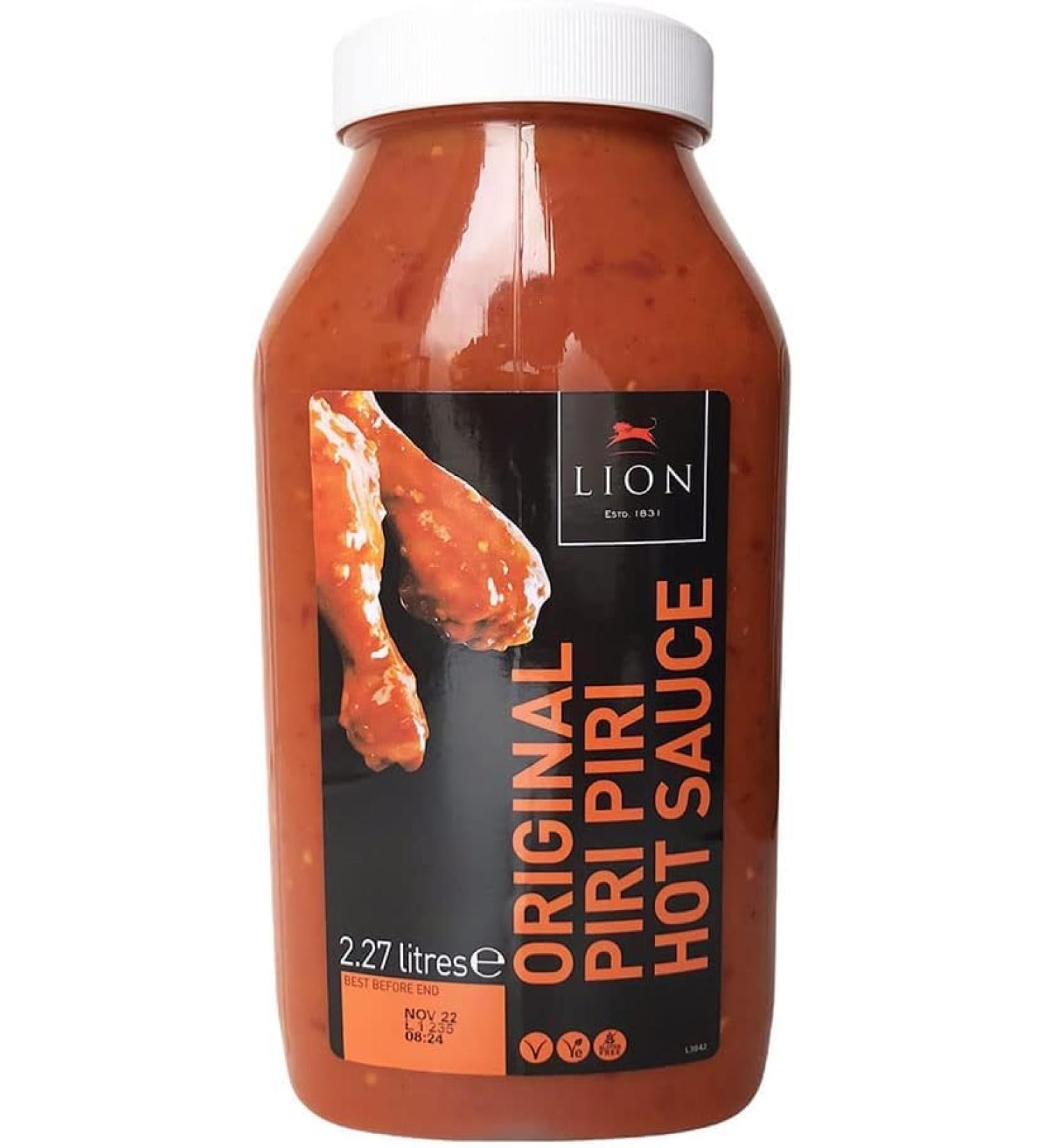 Lion Original Piri Piri Hot Sauce 2.27L - Pack Of 2