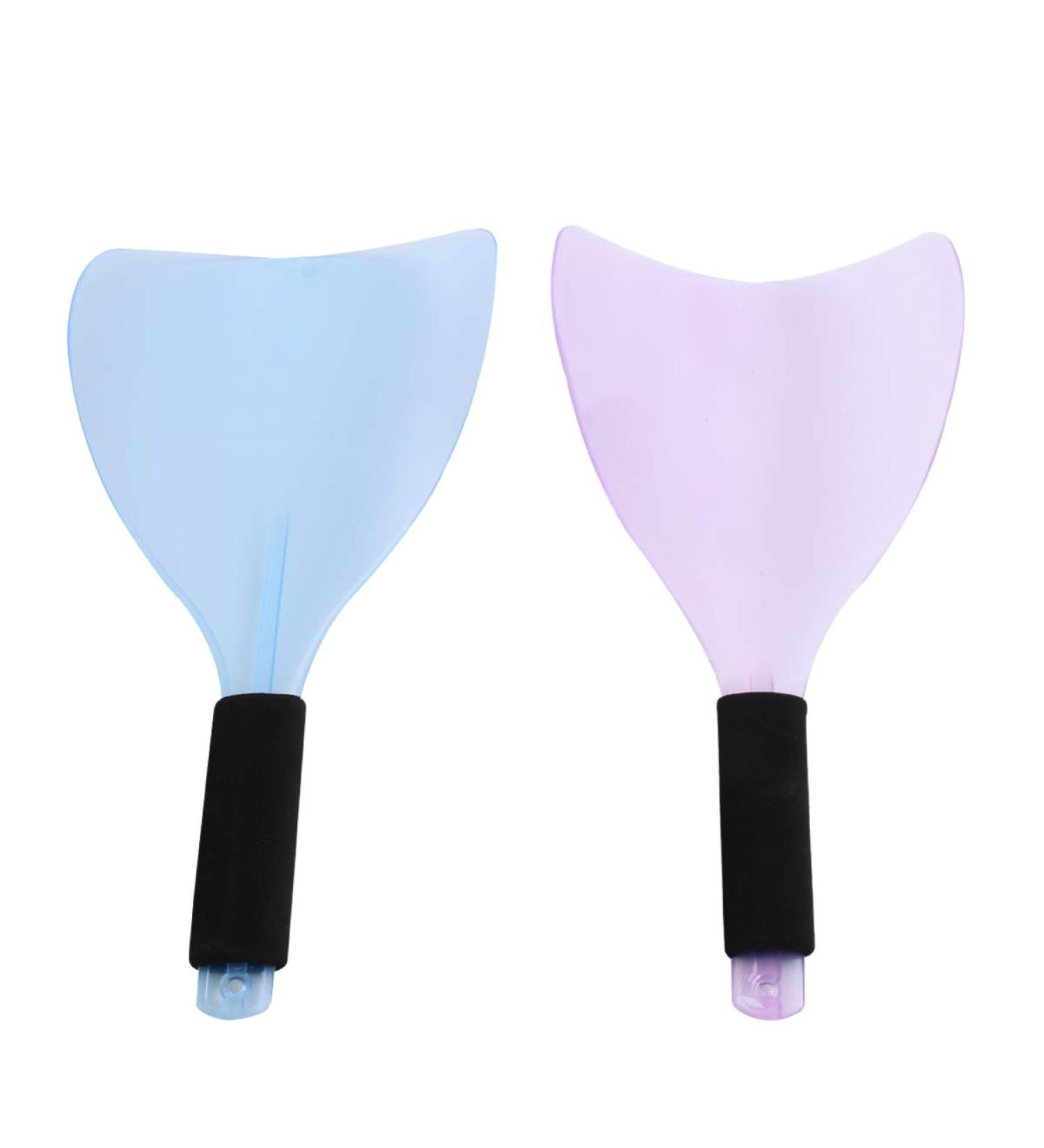 HEALLILY Shaper Hairspray Hairspray Face Cover Handheld Face Baffles Transparent Salon Hairdressing Hairspray Eyes Face Protector for Home Barber Shop 2pcs (Random Color) - Buy Online on GoSupps.com