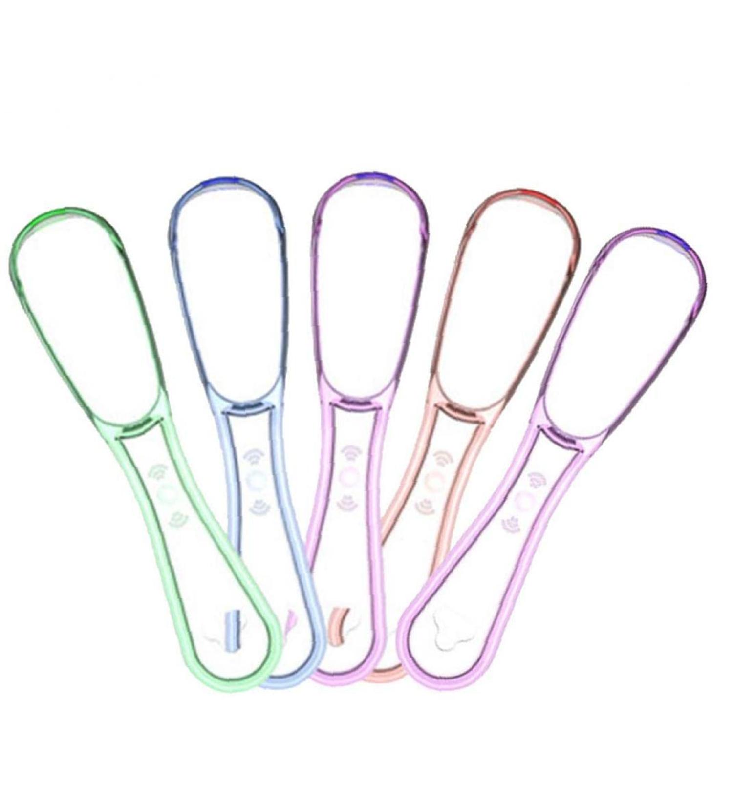 5 Pieces Tongue Scraper Set - Best Oral Cleaner & Dental Care Tool for Fresh Breath - International Shipping - Buy Online on GoSupps.com