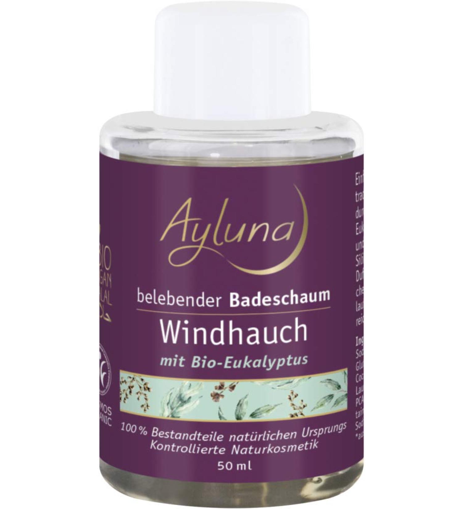 Ayluna Organic Invigorating Bath Foam Windhauch (1 x 50 ml)