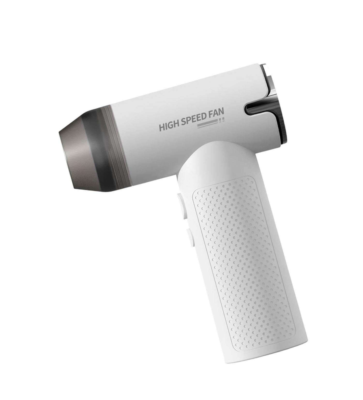 Generic Portable Handheld Fan Cordless Hairdryer Mini Fan Desk Fan for Office Travel Makeup White - Buy Online on GoSupps.com