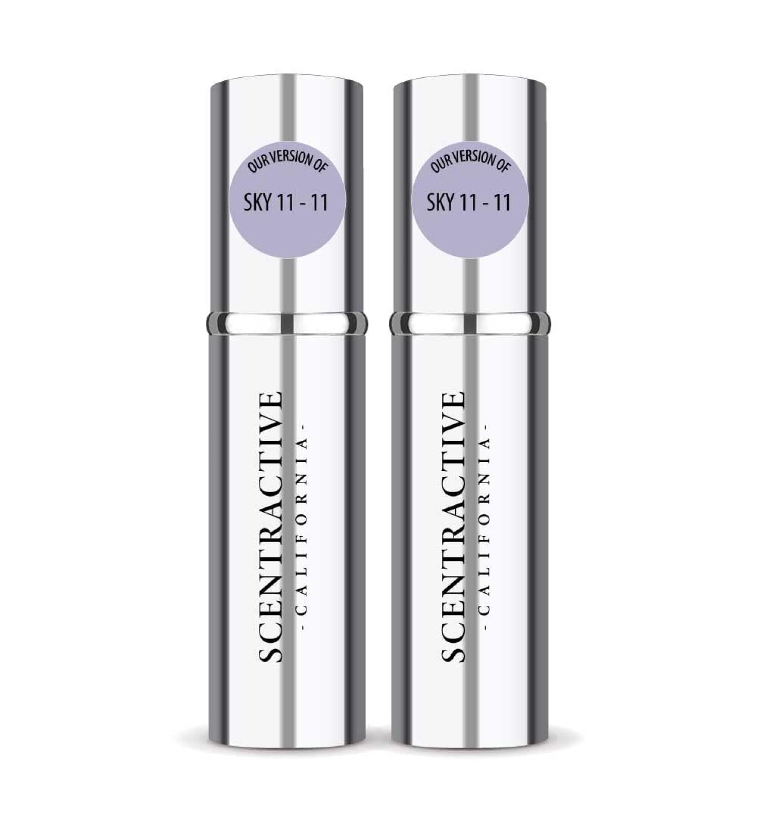 CA Perfume Impression of Emra Sky 11-11 For Women & Men Fragrance Concentrated Long Lasting Eau de Parfum Spray Refillable Glass Atomizer Bottle 0.17 Fl Oz/5ml-X2 EMRA SKY 11 - 11 0.34 Fl Oz (Pack of 1) - Buy Online on GoSupps.com