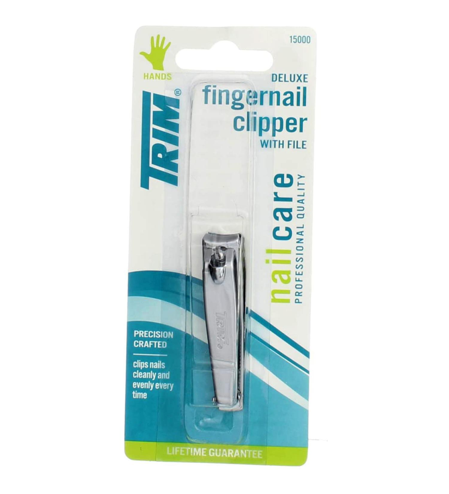 Trim Nail Care Deluxe Fingernail Clipper - Pack of 8 | High-Quality Nail Clippers for Perfect Nails | International Shipping Available - Buy Online on GoSupps.com