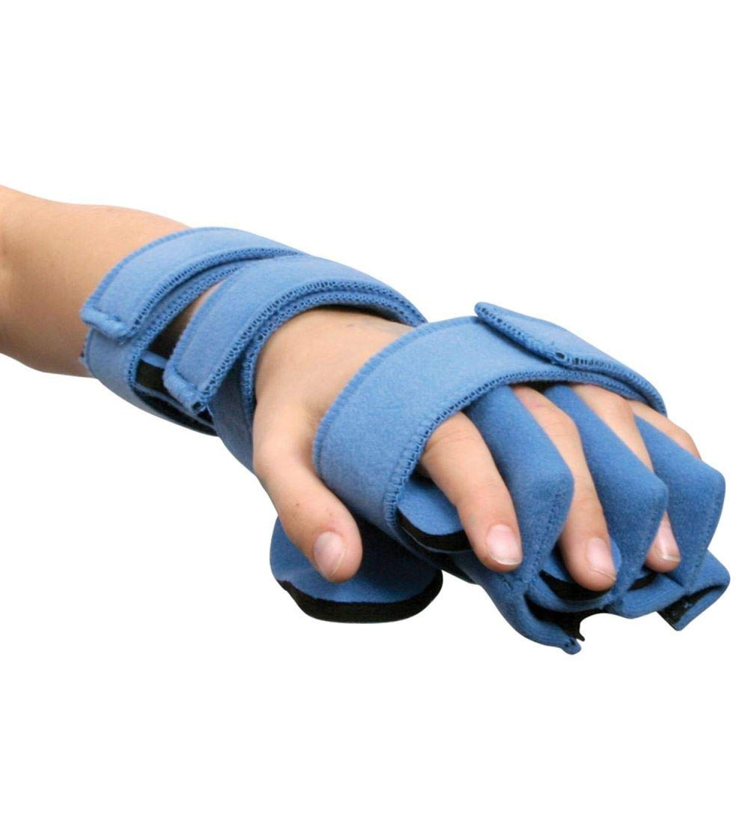 Comfyprene Hand/Wrist Separate Finger Orthosis  Adult  Left  Light Blue