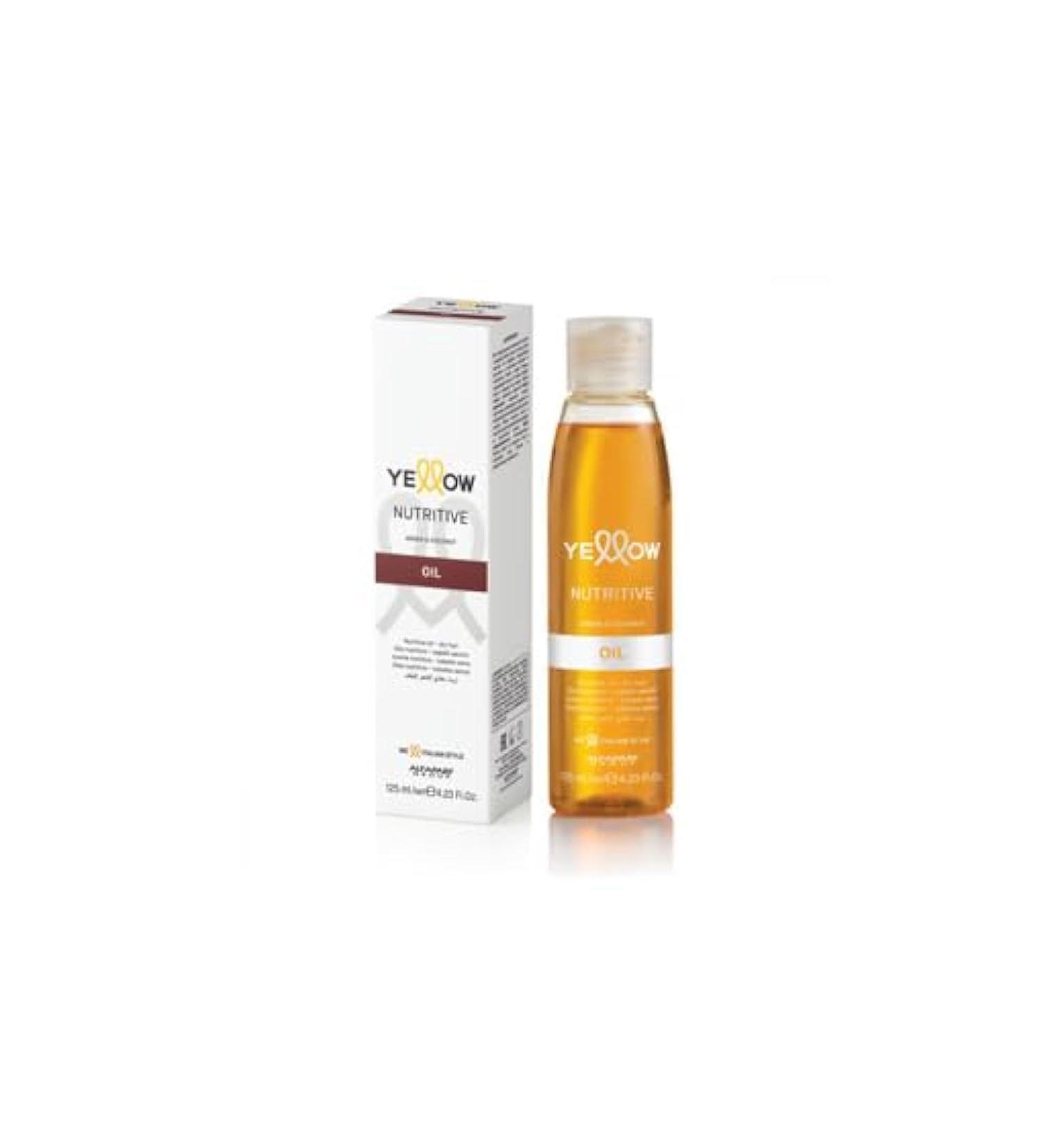 Alfaparf Yellow Care Oil with Argan & Coconut | Nourishing Treatment for Dry Hair - 125ml - Buy Online on GoSupps.com