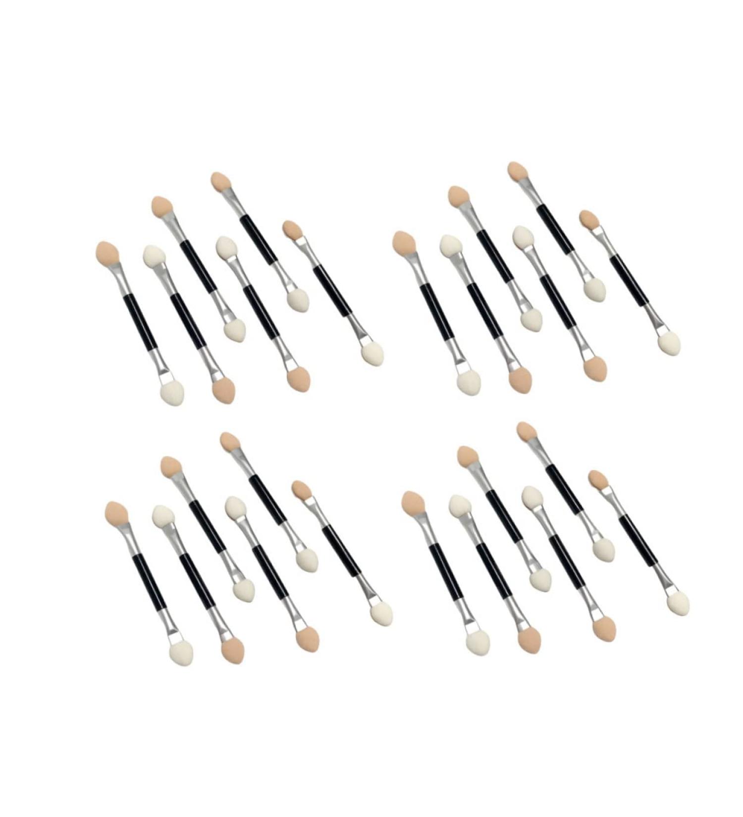 VINTORKY 30pcs Eye Shadow Applicator Eyeshadow Brush Face Blush Sponge Tipped Oval Makeup Tool - Buy Online on GoSupps.com