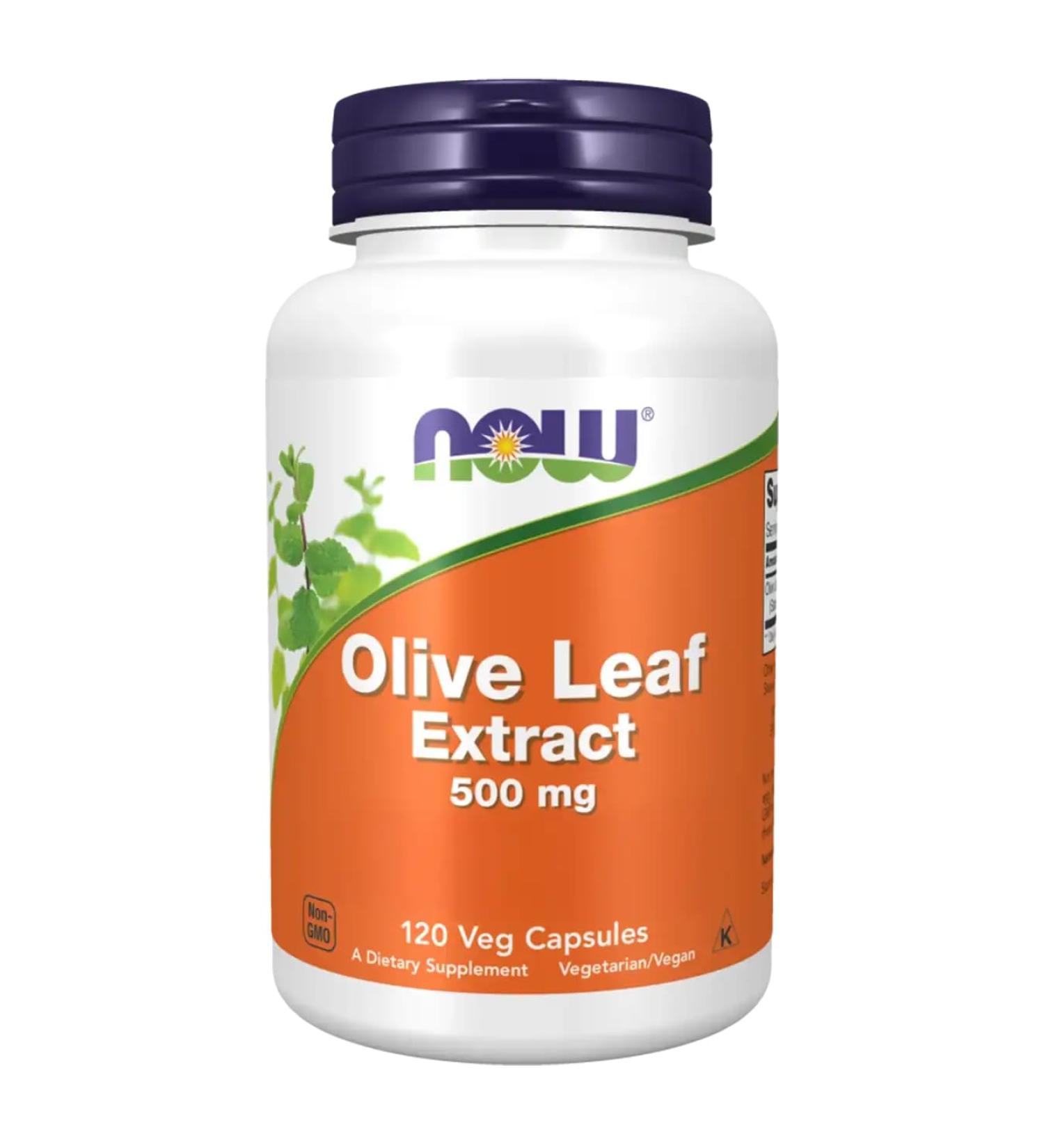 NOW FOODS Olive Leaf Extract 500 Mg 120 CT