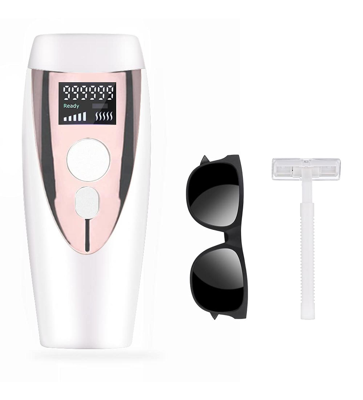 Keuiogo IPL Hair Removal - 999,999 Flashes Laser Hair Remover for Body & Face - Painless Permanent Hair Removal Device - Buy Online on GoSupps.com