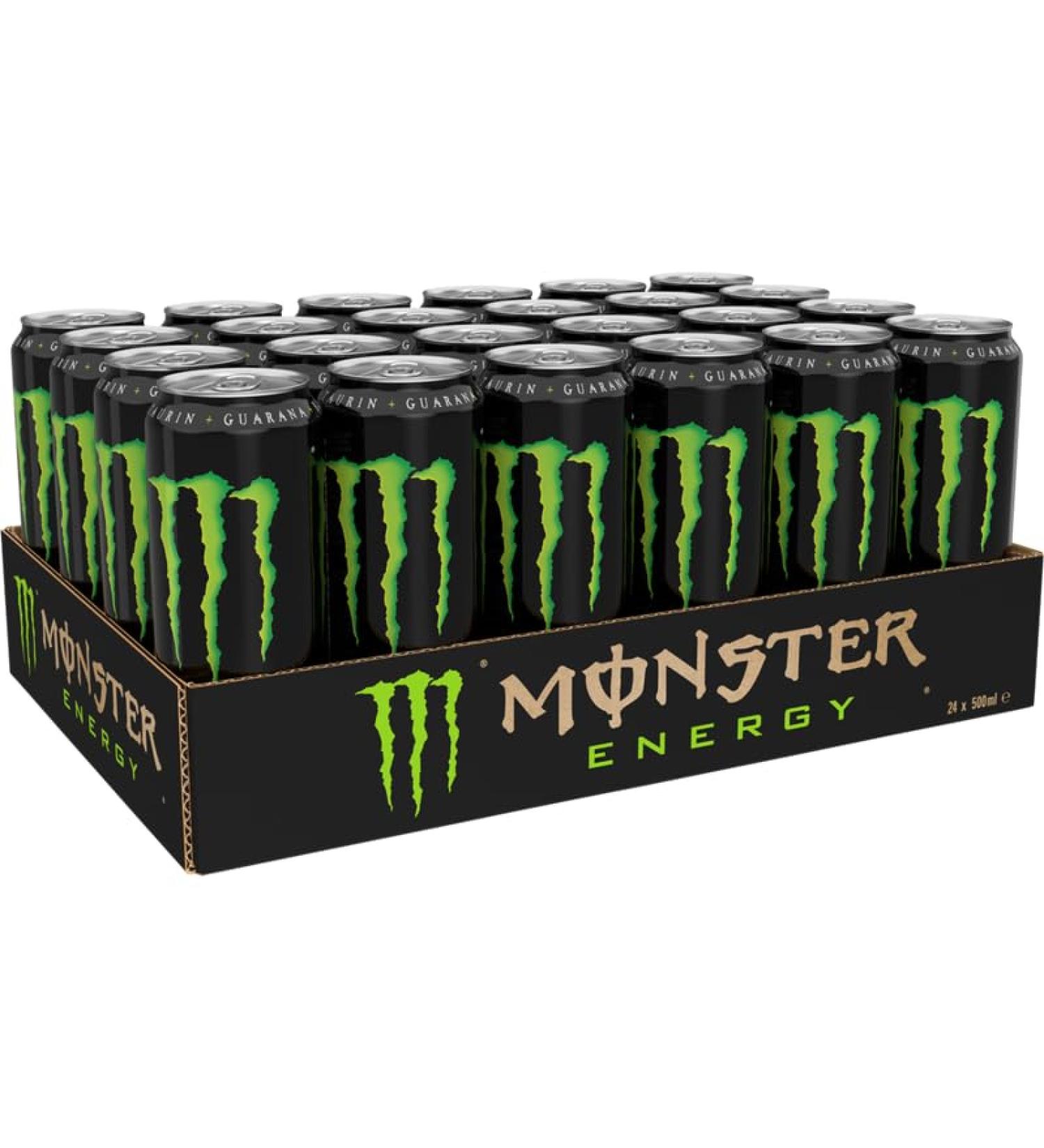 Monster Monster Energy Green Pack of 24 bottles of 24 x 500 ml (no deposit delivery only in Austria)