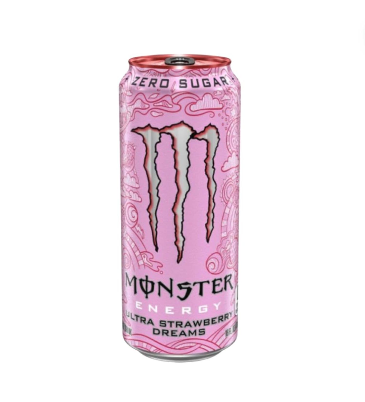 Monster Monster Strawberry Dreams Zero Sugar 500 ml