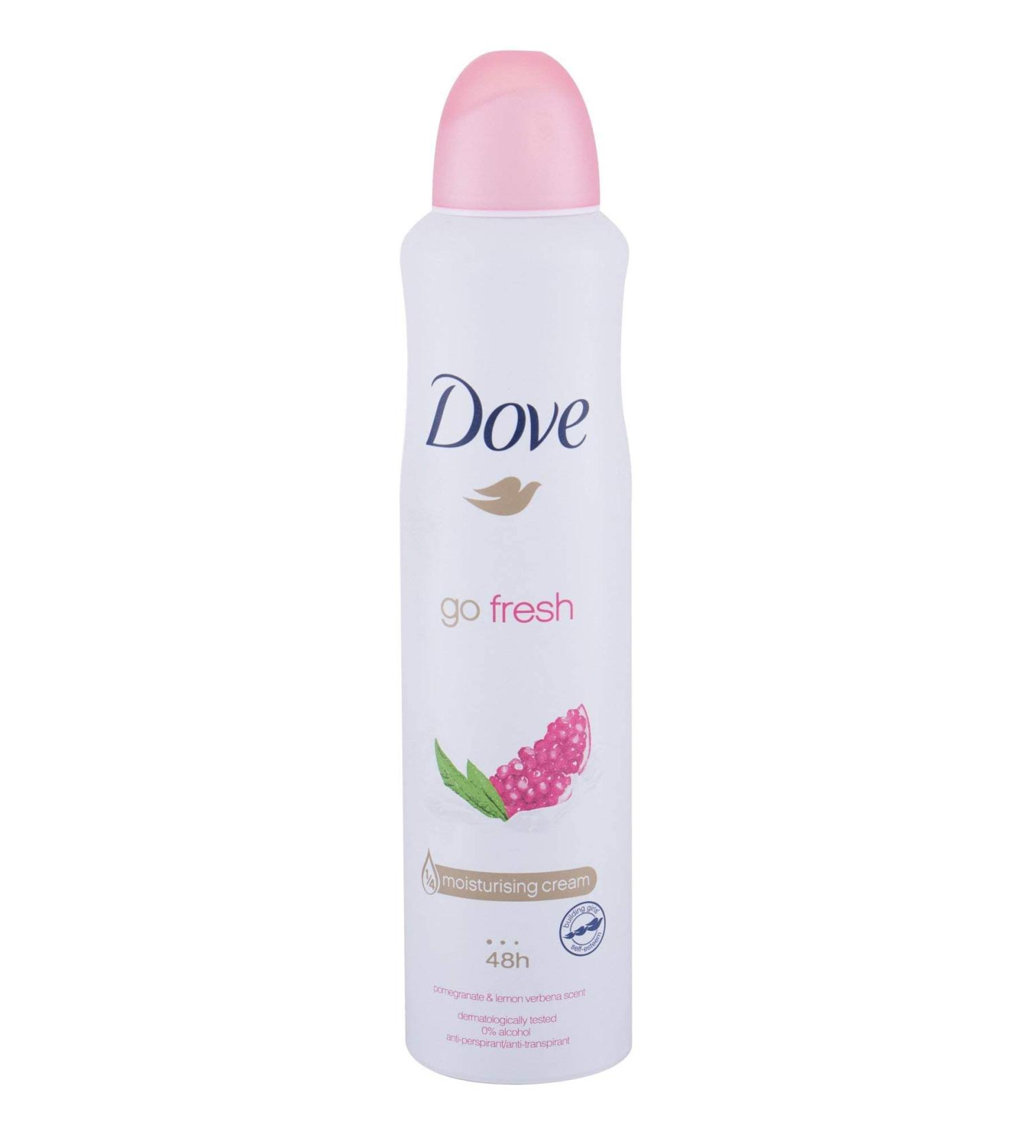 Dove Go Fresh Pomegranate & Lemon Verbana Scent Antiperspirant Spray 8.45 Oz - Buy Online on GoSupps.com