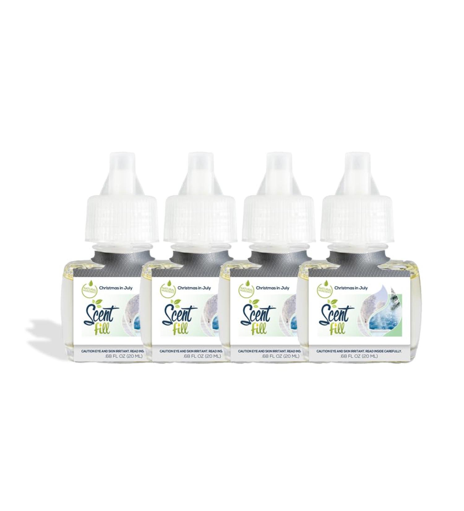 Buy Scent Fill Christmas in July Plug-in Air Freshener | 4 Scented Oil Refills - International Shipping Available - Buy Online on GoSupps.com