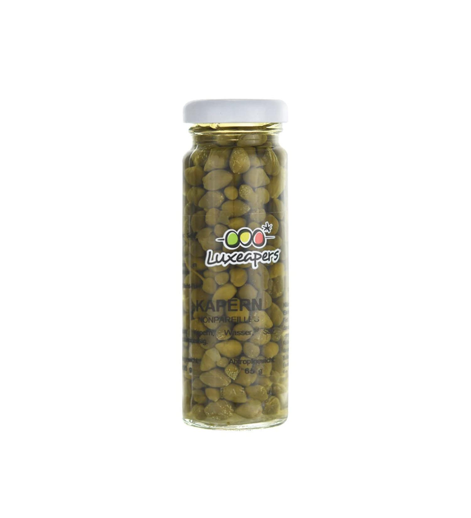 Luxeapers - Capers nonpareilles in brine 65 g