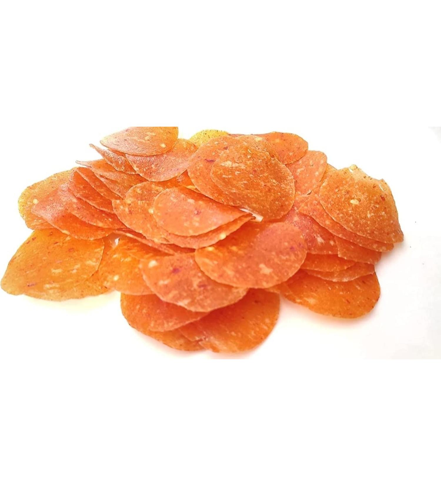 South Indian Food Ready to eat Tasty Delicious | Traditional Homemade Madurai BSR South Indian Red Chilli Rice Papad - Papadam Snack for Meals 800Grams - Buy Online on GoSupps.com