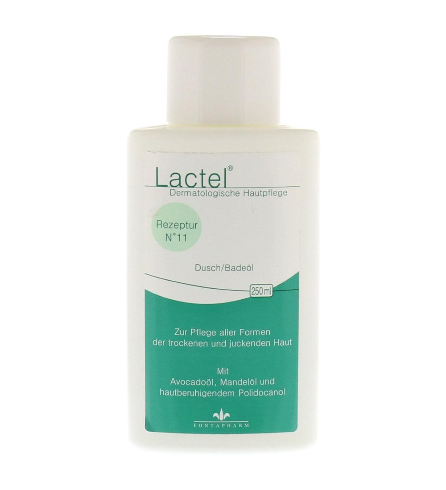 LACTEL No.11 Shower Bath Oil with Almond Oil 250 ml