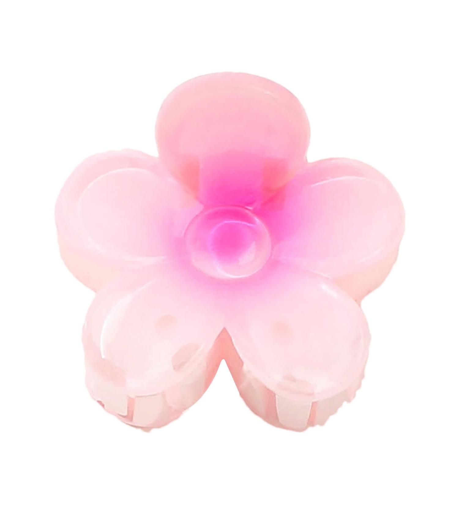 Hair Clips Flower Cute Hawaiian Flower Hair Clips - Strong Hold Hair Clips Flower Hair Accessories For Women & Girls For Thick & Thin Hair Gradient pink and purple - Buy Online on GoSupps.com