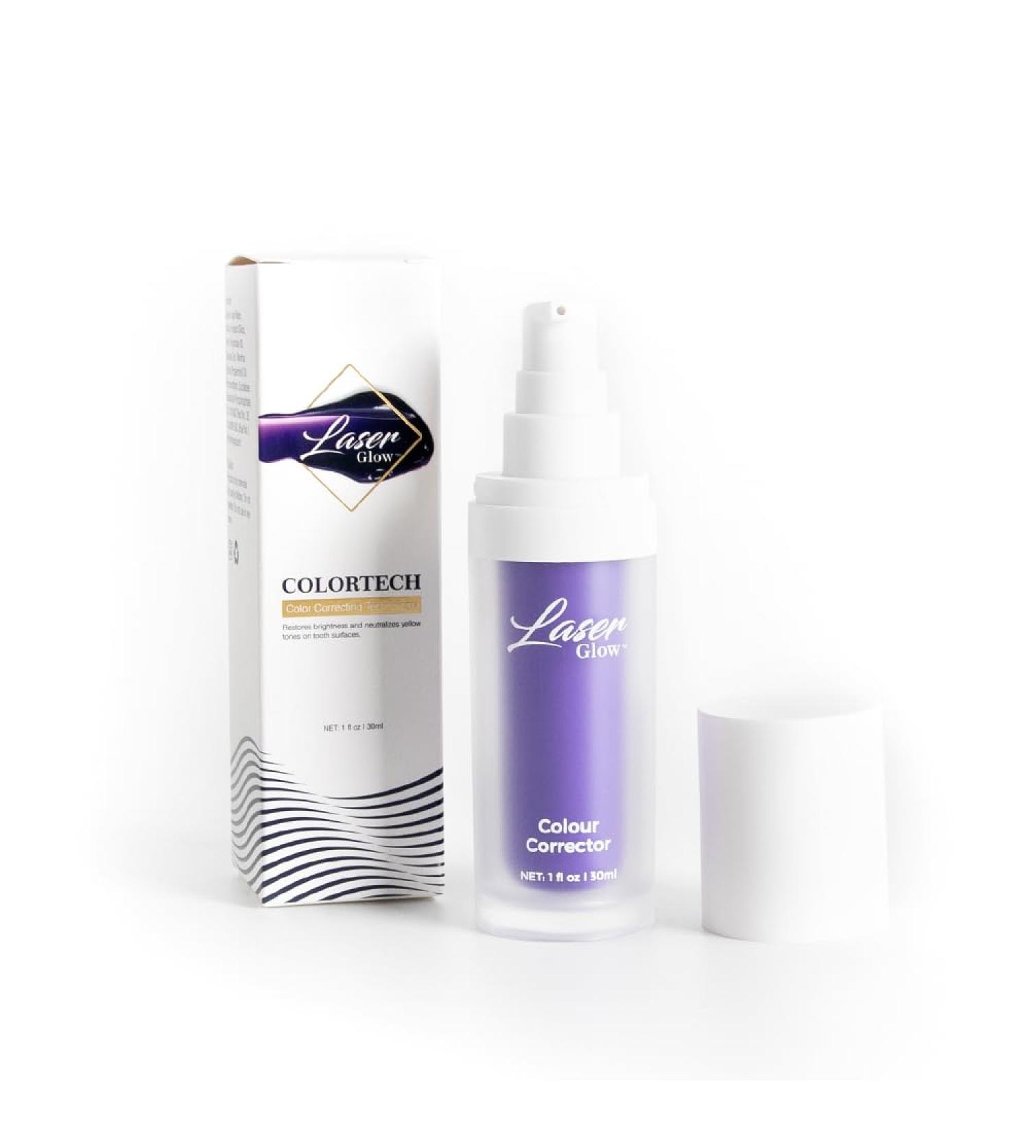 LaserGlow Purple Toothpaste | #1 Color Corrector for Whitening & Stain Removal | Best Purple Toothpaste for Yellow Tones - Buy Online on GoSupps.com