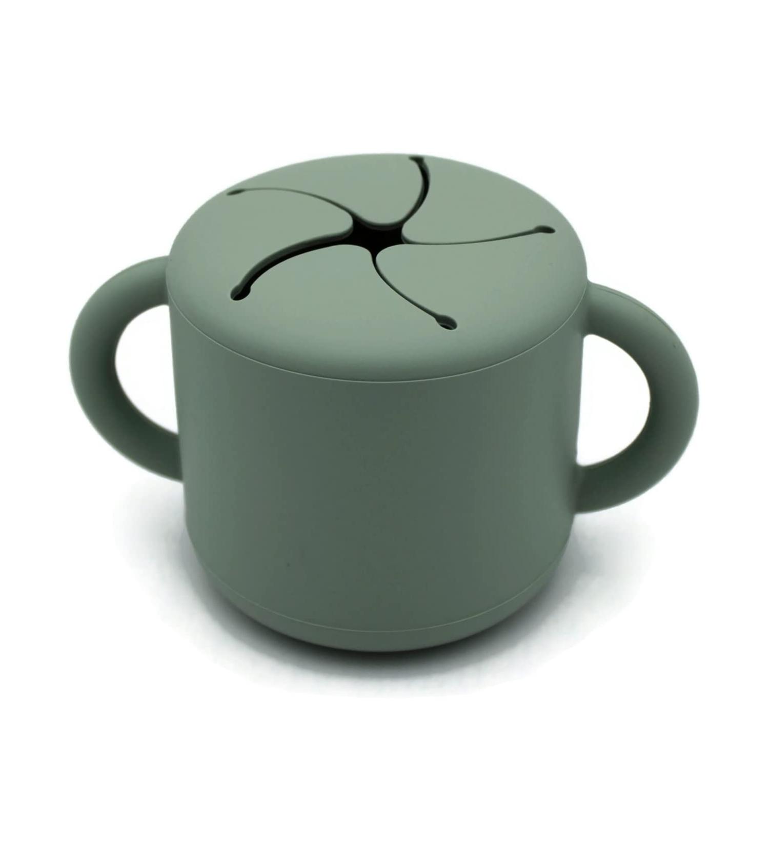 Silicone Snack Cup for Baby and Toddler | Spill Proof Food Container by MAMA LAMA - Buy Online on GoSupps.com