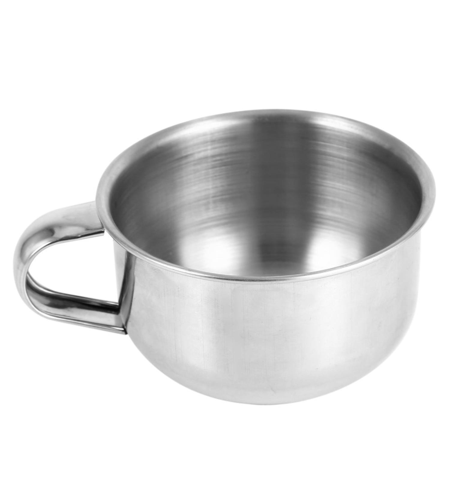 Buy Hapivida Stainless Steel Shaving Brush & Razor Cup - Durable & Sustainable for Men | Perfect for Shaving Soap & Cream - Buy Online on GoSupps.com