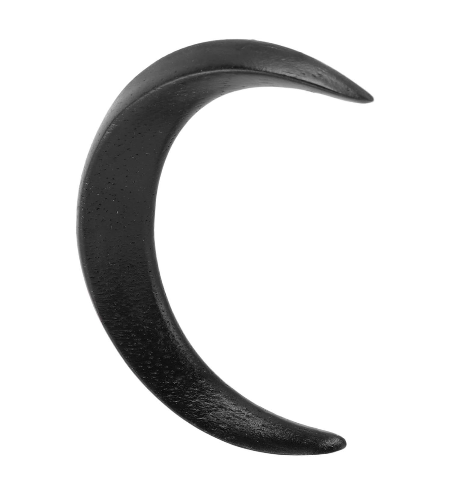 Moon Hairpin Exquisite Small Size Decorative Moon Hair Fork for Daily Travel (Black) - Buy Online on GoSupps.com