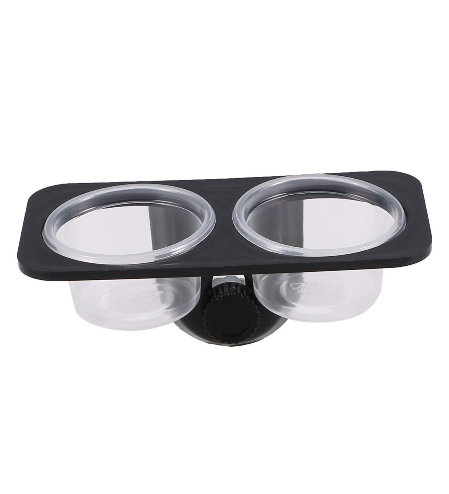 PETPOP Gecko Feeder Ledge - Small Screw Type Reptile Food Cups for Easy Feeding | Size 1 - Buy Online on GoSupps.com